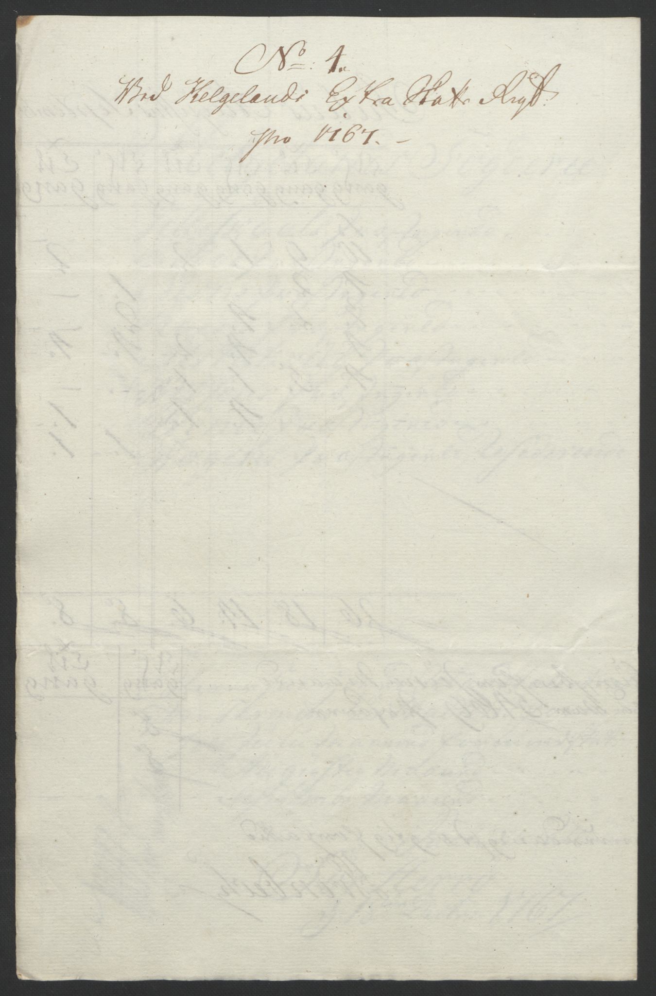 Rentekammeret inntil 1814, Reviderte regnskaper, Fogderegnskap, AV/RA-EA-4092/R65/L4573: Ekstraskatten Helgeland, 1762-1772, p. 158