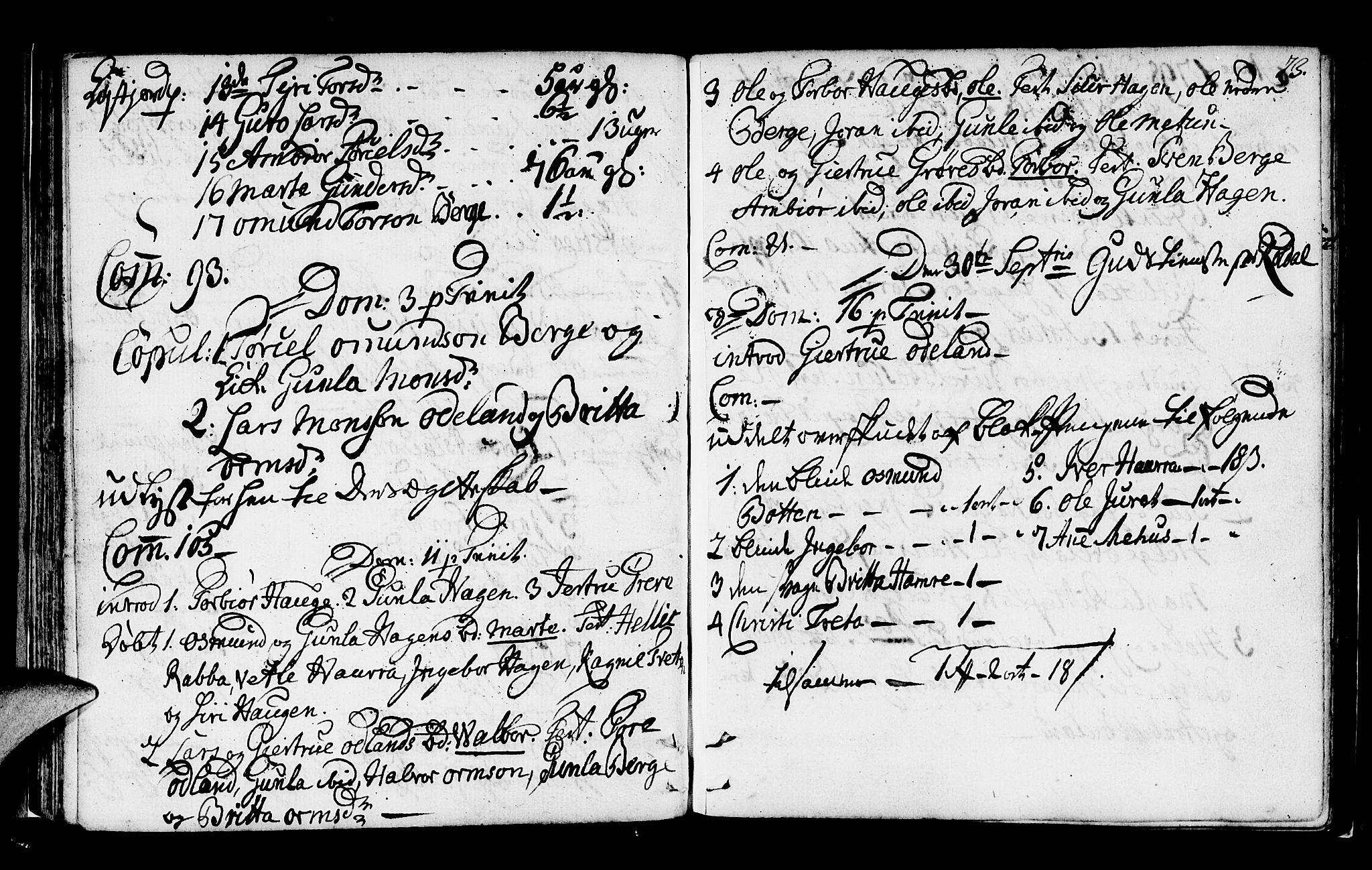 Røldal sokneprestembete, SAB/A-100247: Parish register (official) no. A 1, 1780-1816, p. 23