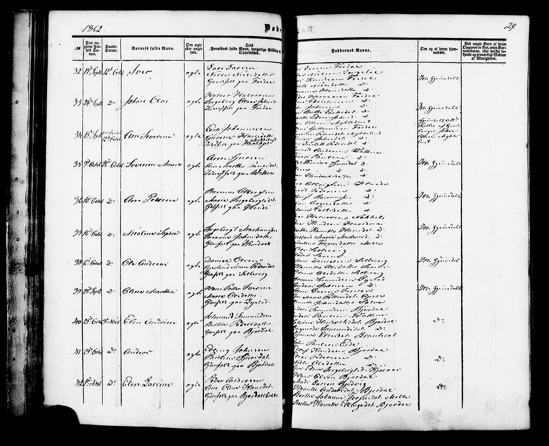 Ministerialprotokoller, klokkerbøker og fødselsregistre - Møre og Romsdal, AV/SAT-A-1454/513/L0175: Parish register (official) no. 513A02, 1856-1877, p. 29