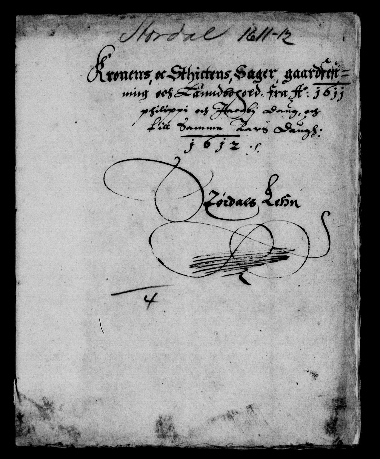 Rentekammeret inntil 1814, Reviderte regnskaper, Lensregnskaper, RA/EA-5023/R/Rb/Rbw/L0007: Trondheim len, 1610-1612