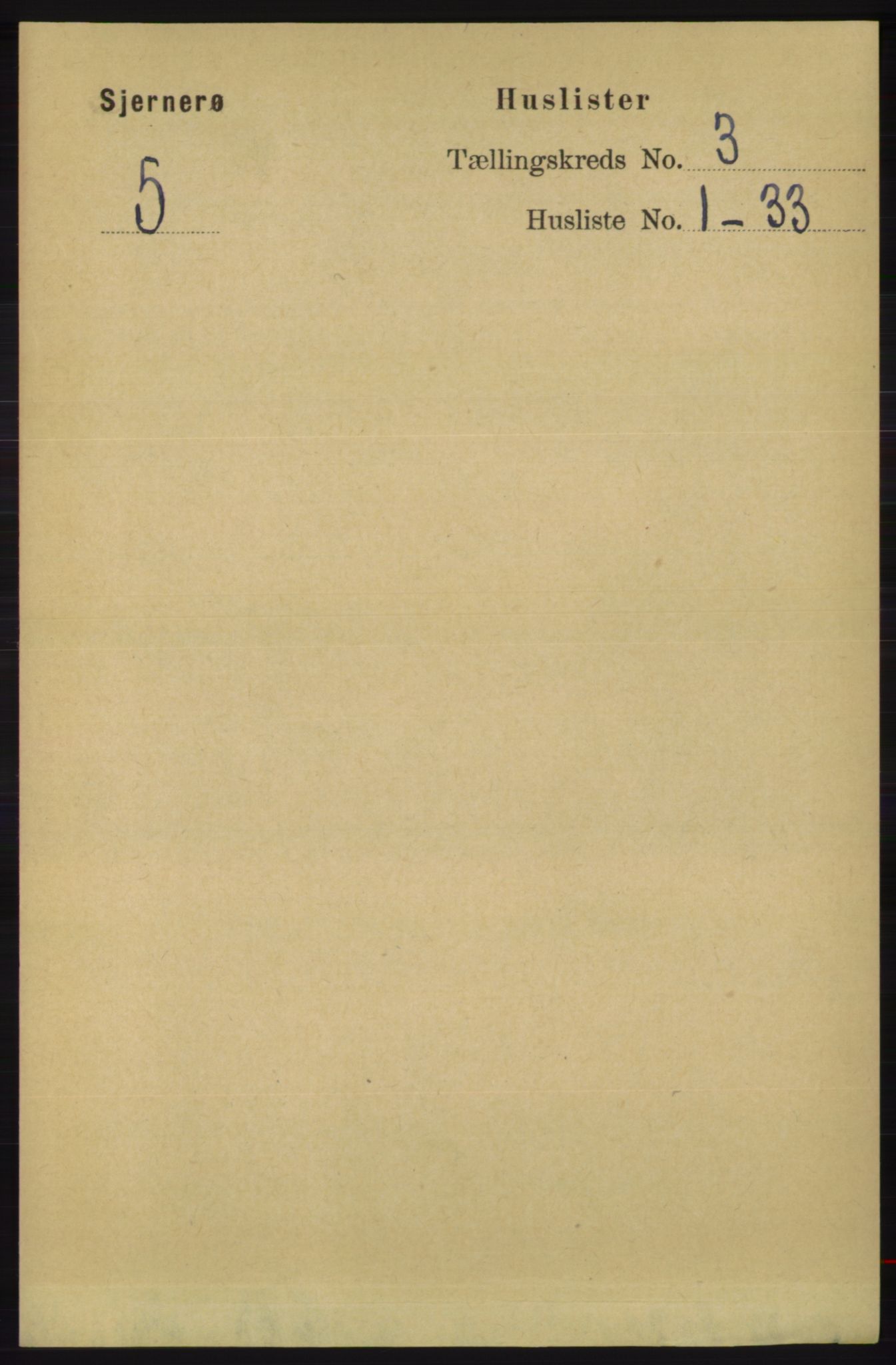 RA, 1891 census for 1140 Sjernarøy, 1891, p. 356