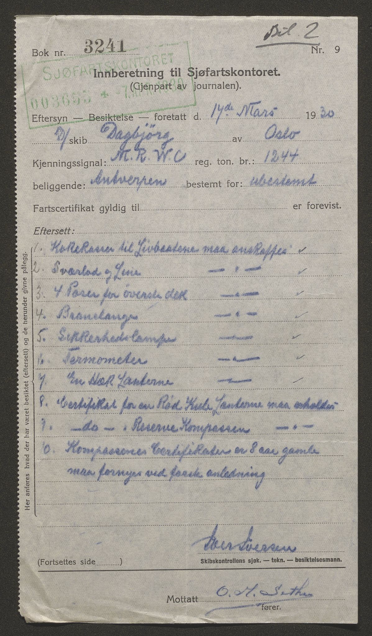 Sjøfartsdirektoratet med forløpere, skipsmapper slettede skip, AV/RA-S-4998/F/Fa/L0222: --, 1872-1935, p. 590