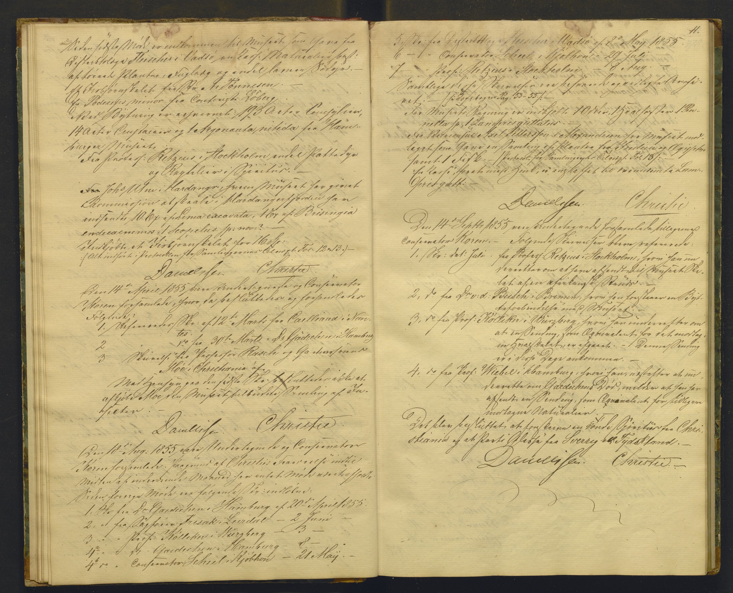Bergens Museum, AV/SAB-A-17301/08/A/L0001: Forhandlingsprotokoll , 1852-1900, p. 10b-11a
