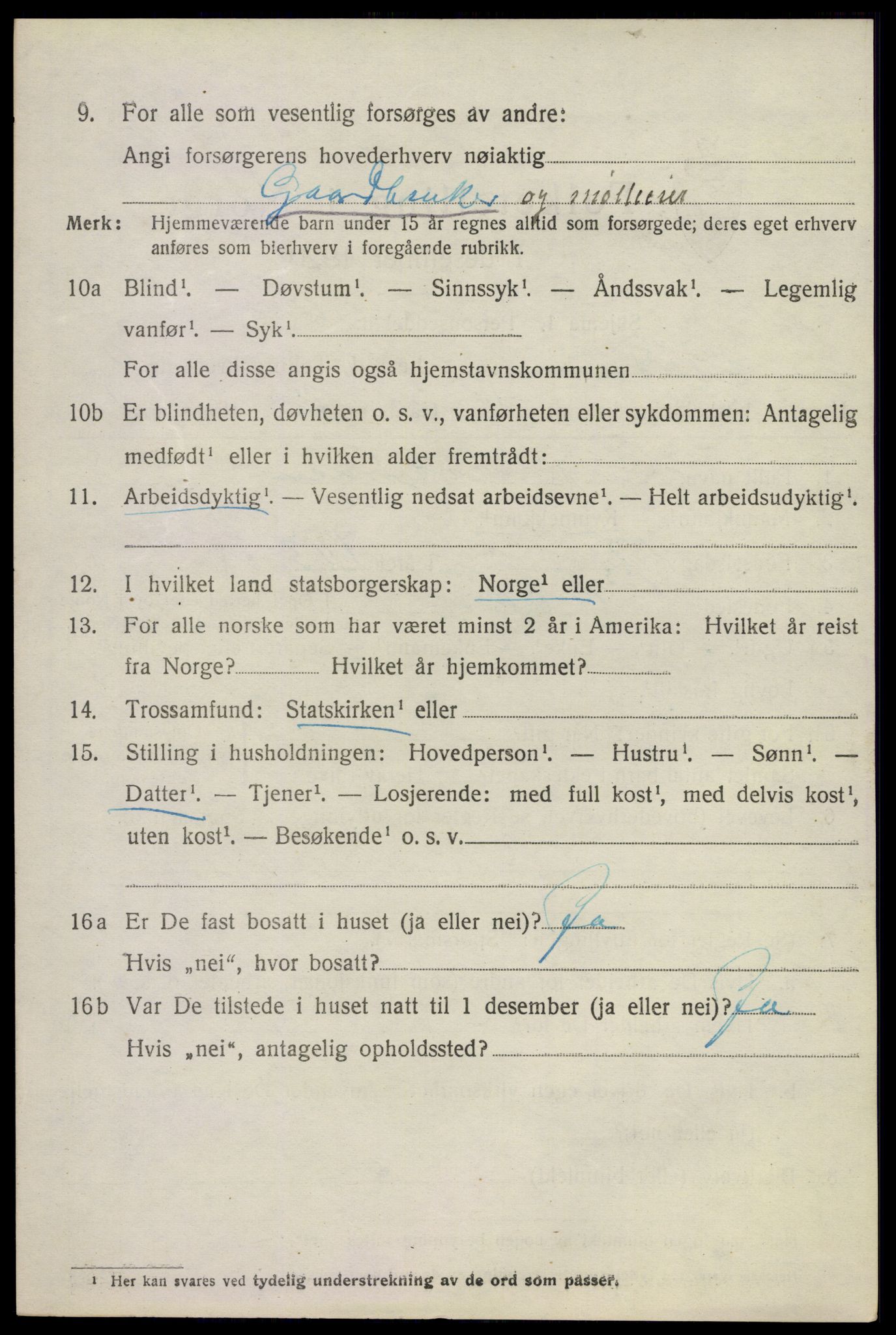 SAKO, 1920 census for Modum, 1920, p. 5292