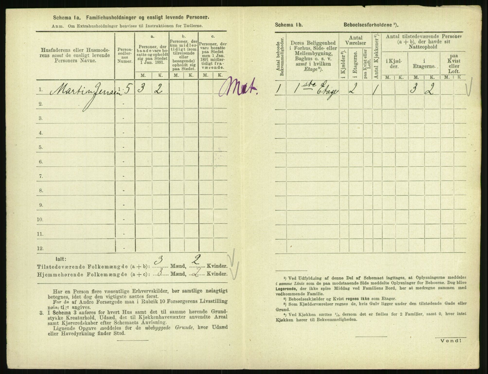 RA, 1891 census for 0801 Kragerø, 1891, p. 563