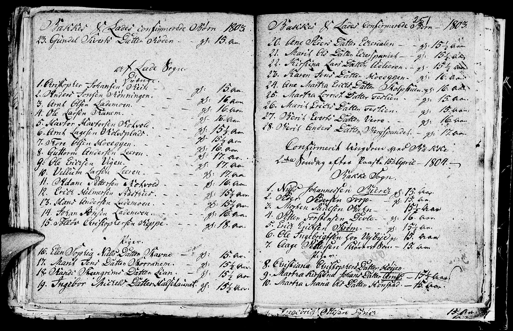 Ministerialprotokoller, klokkerbøker og fødselsregistre - Sør-Trøndelag, SAT/A-1456/604/L0218: Parish register (copy) no. 604C01, 1754-1819, p. 251