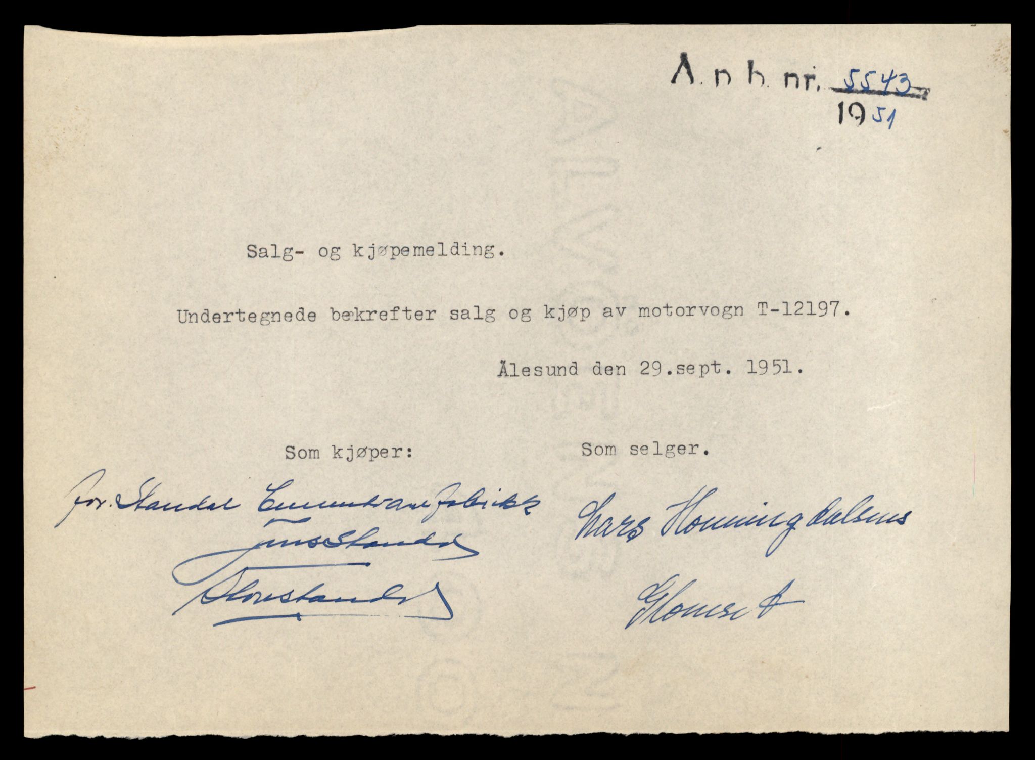 Møre og Romsdal vegkontor - Ålesund trafikkstasjon, AV/SAT-A-4099/F/Fe/L0035: Registreringskort for kjøretøy T 12653 - T 12829, 1927-1998, p. 2590