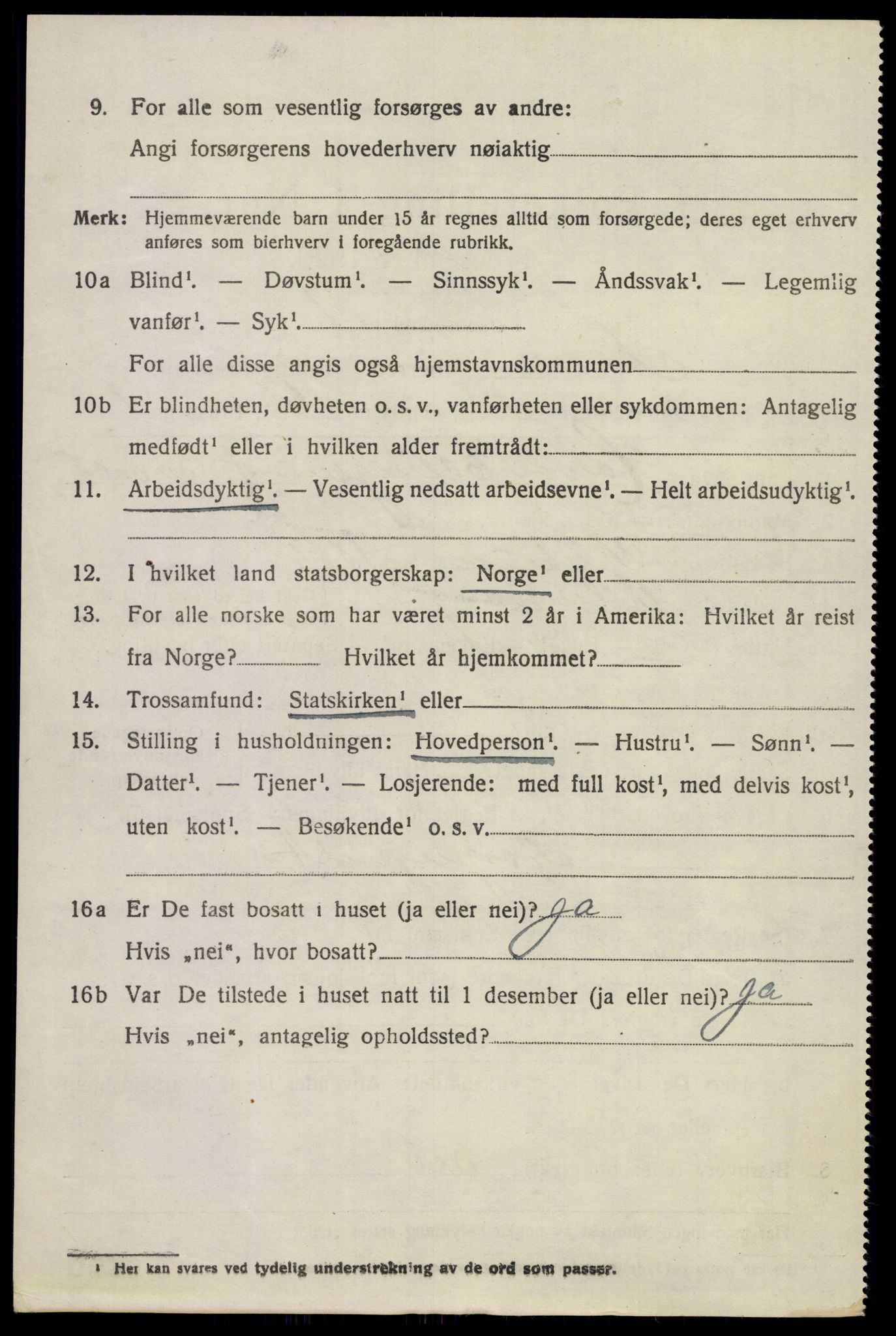 SAKO, 1920 census for Andebu, 1920, p. 1839