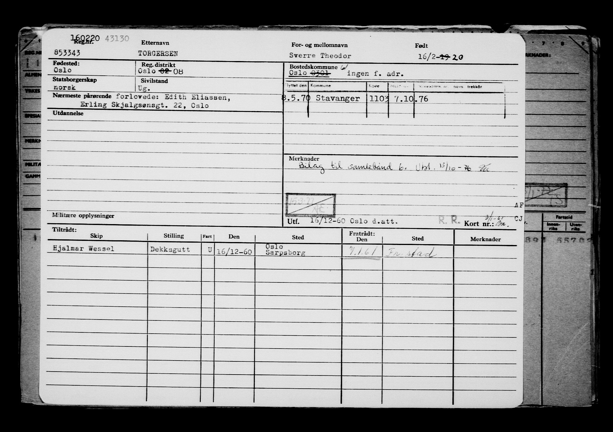 Direktoratet for sjømenn, AV/RA-S-3545/G/Gb/L0177: Hovedkort, 1920, p. 296