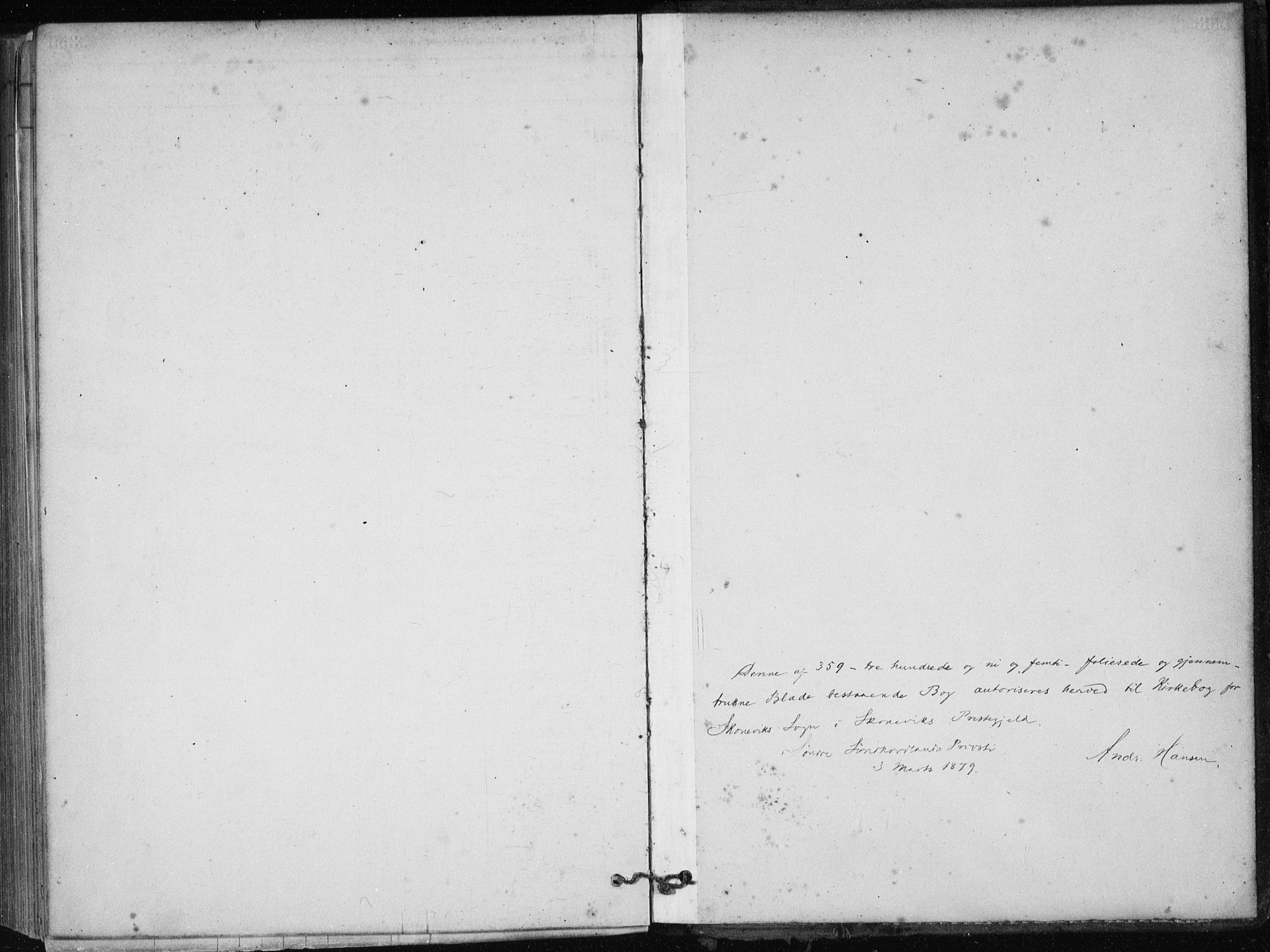 Skånevik sokneprestembete, AV/SAB-A-77801/H/Haa: Parish register (official) no. B 1, 1879-1914