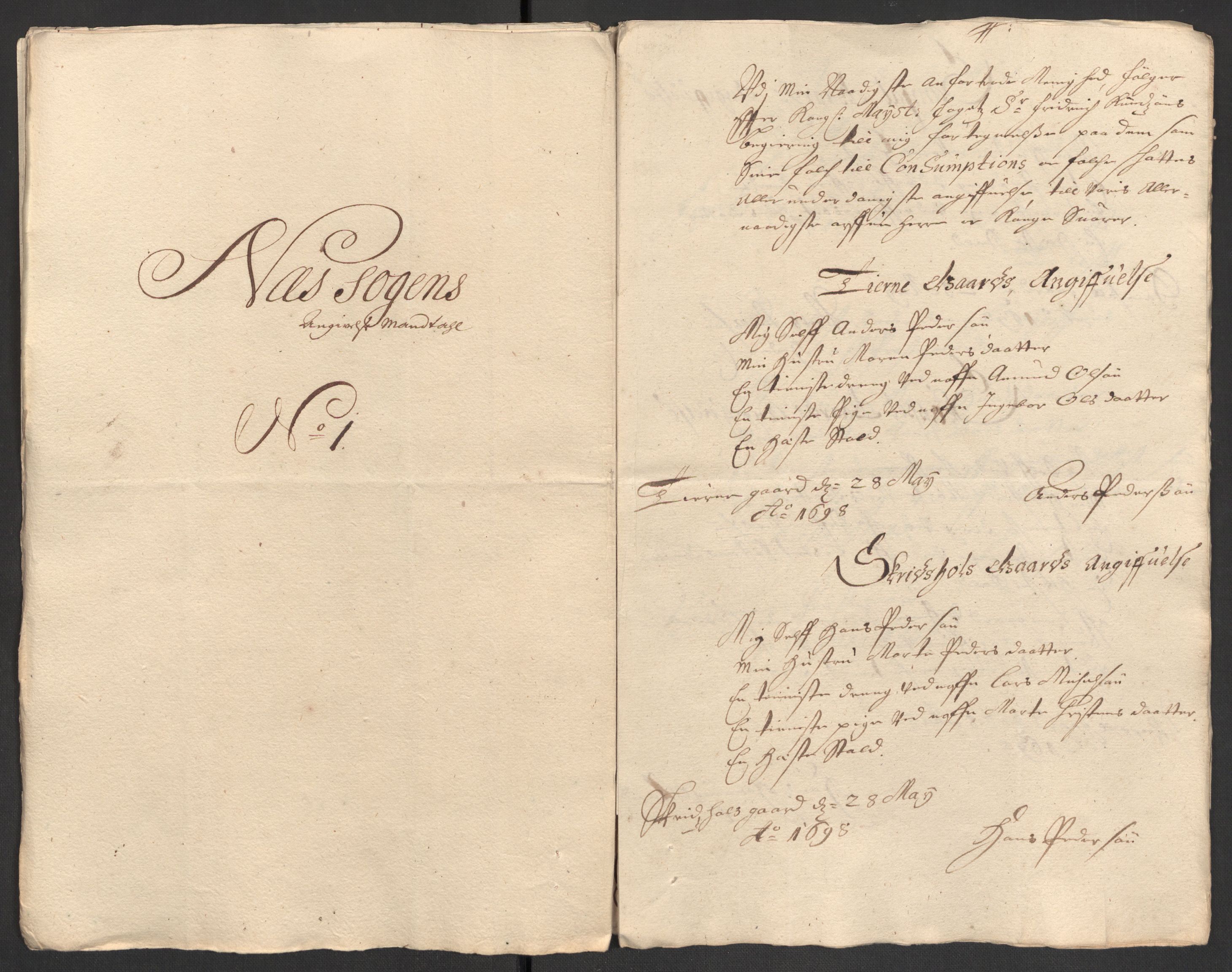 Rentekammeret inntil 1814, Reviderte regnskaper, Fogderegnskap, RA/EA-4092/R16/L1037: Fogderegnskap Hedmark, 1697-1698, p. 397