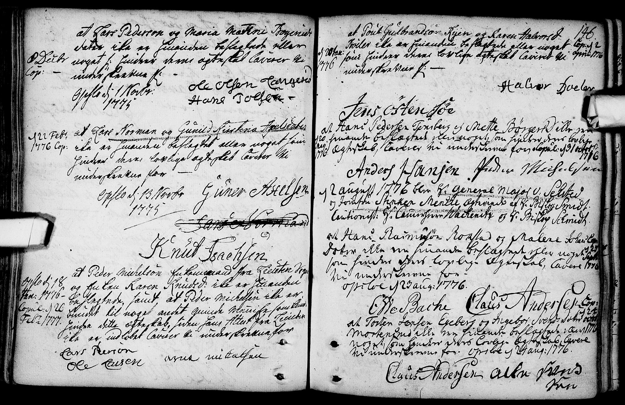 Gamlebyen prestekontor Kirkebøker, SAO/A-10884/F/Fa/L0001: Parish register (official) no. 1, 1734-1818, p. 146