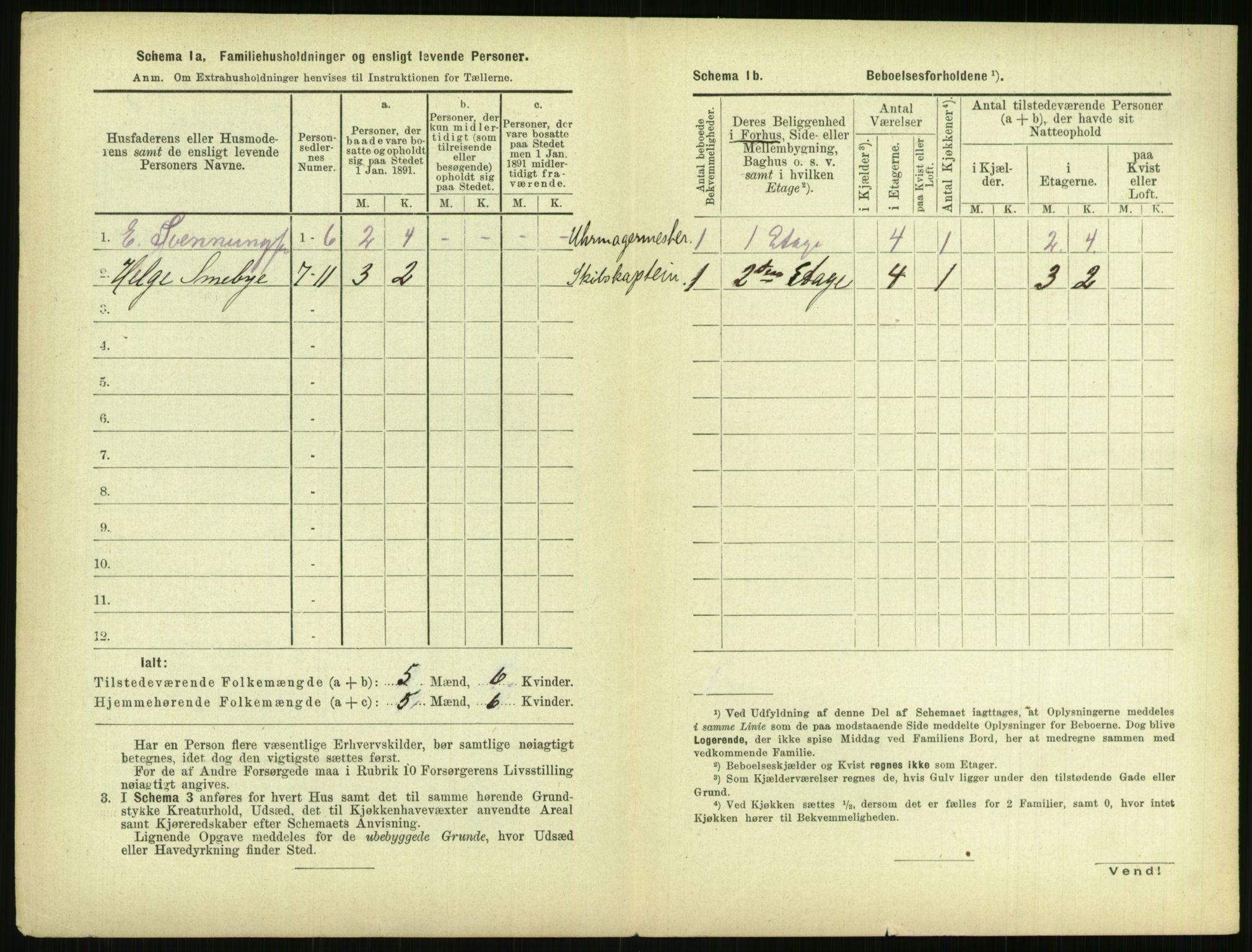 RA, 1891 census for 0806 Skien, 1891, p. 177