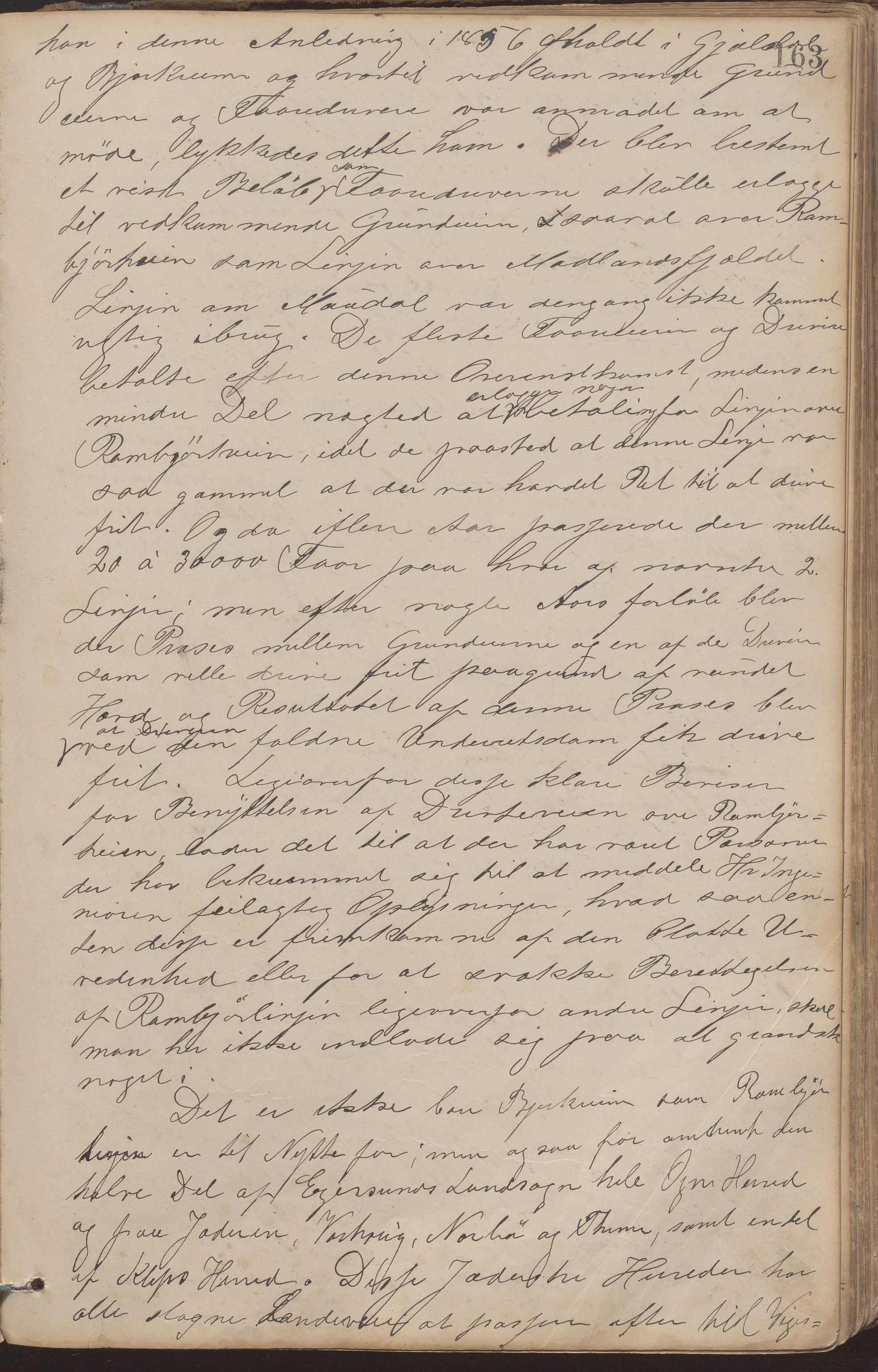 Bjerkreim kommune - Formannskapet/Sentraladministrasjonen, IKAR/K-101531/A/Aa/L0002: Møtebok, 1884-1903, p. 163a