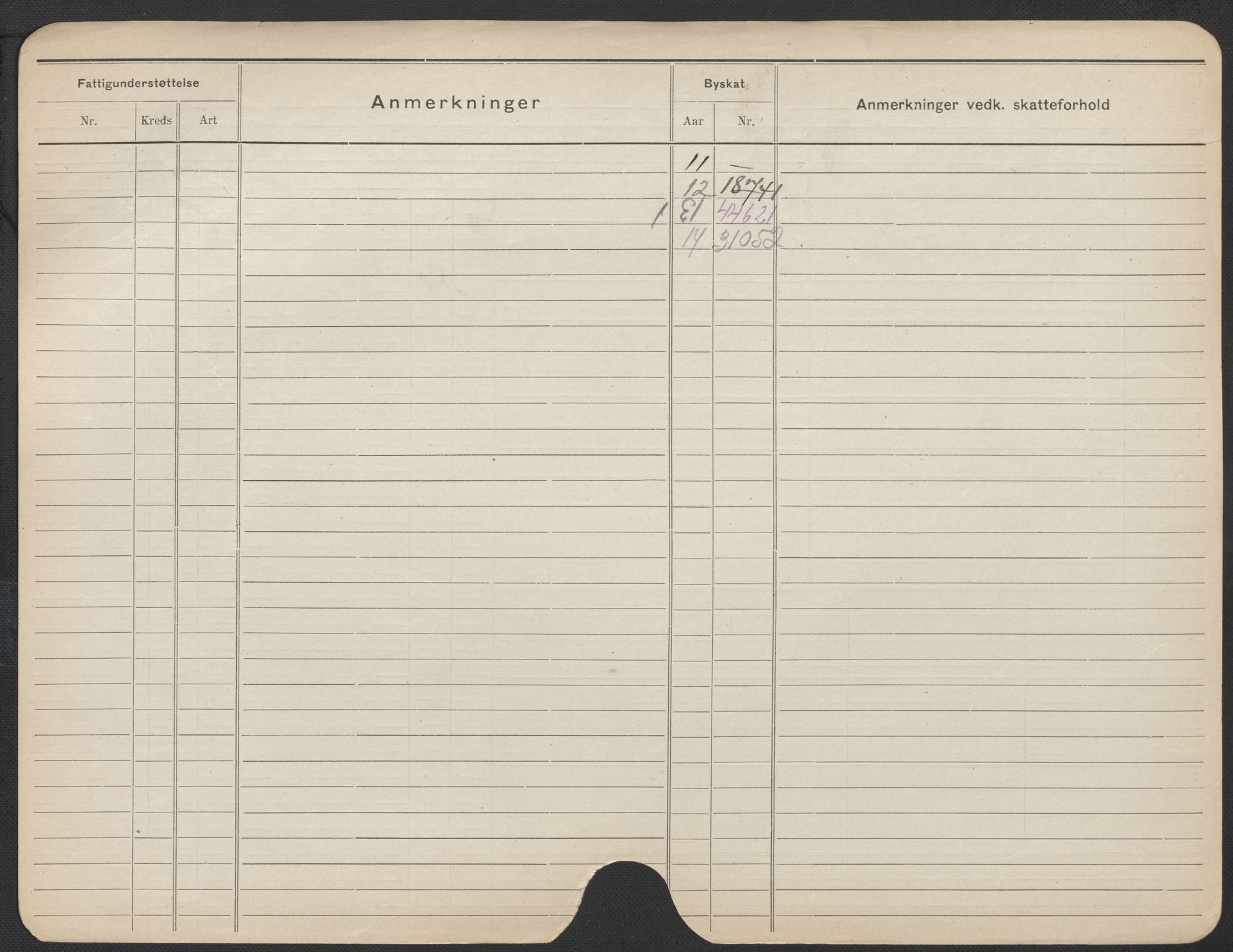 Oslo folkeregister, Registerkort, AV/SAO-A-11715/F/Fa/Fac/L0017: Kvinner, 1906-1914, p. 578b