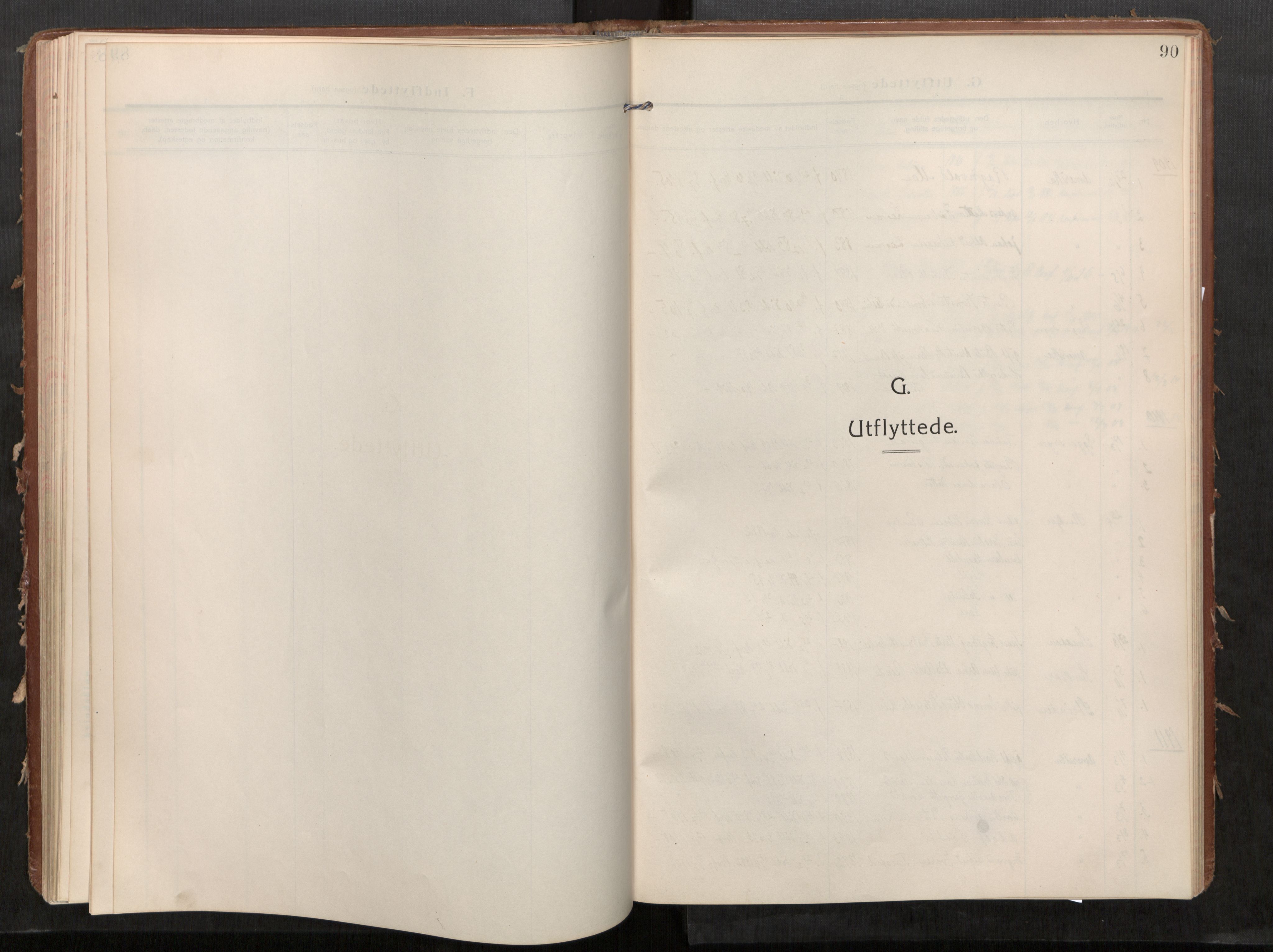 Stod sokneprestkontor, SAT/A-1164/1/I/I1/I1a/L0002: Parish register (official) no. 2, 1909-1922, p. 90