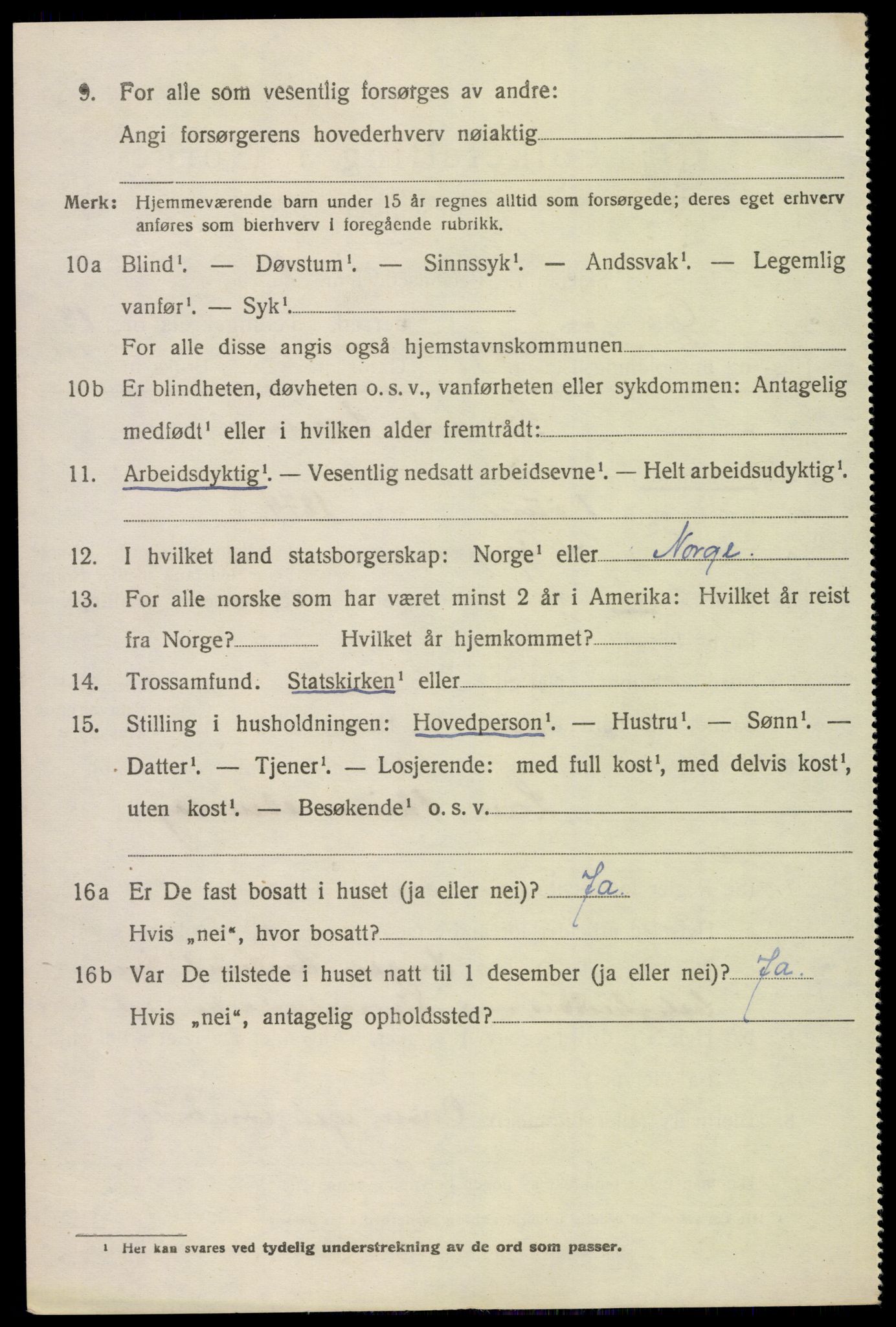 SAKO, 1920 census for Gjerpen, 1920, p. 14033