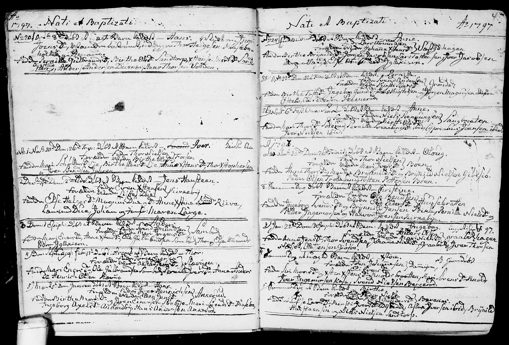 Aremark prestekontor Kirkebøker, AV/SAO-A-10899/F/Fb/L0003: Parish register (official) no.  II 3, 1796-1814, p. 4