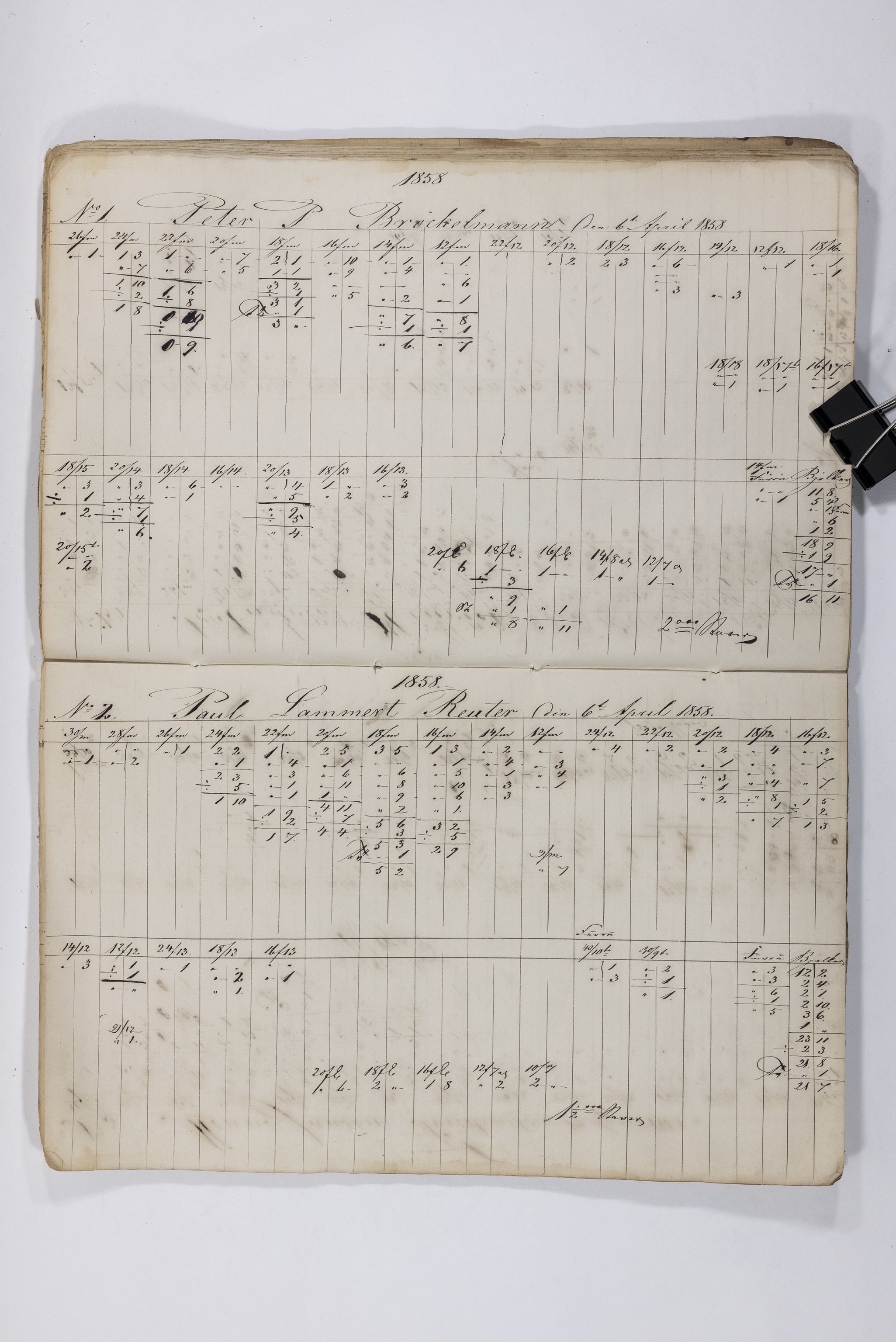 Blehr/ Kjellestad, TEMU/TGM-A-1212/E/Eb/L0008: Ladnings Liste, 1857-1859, p. 45