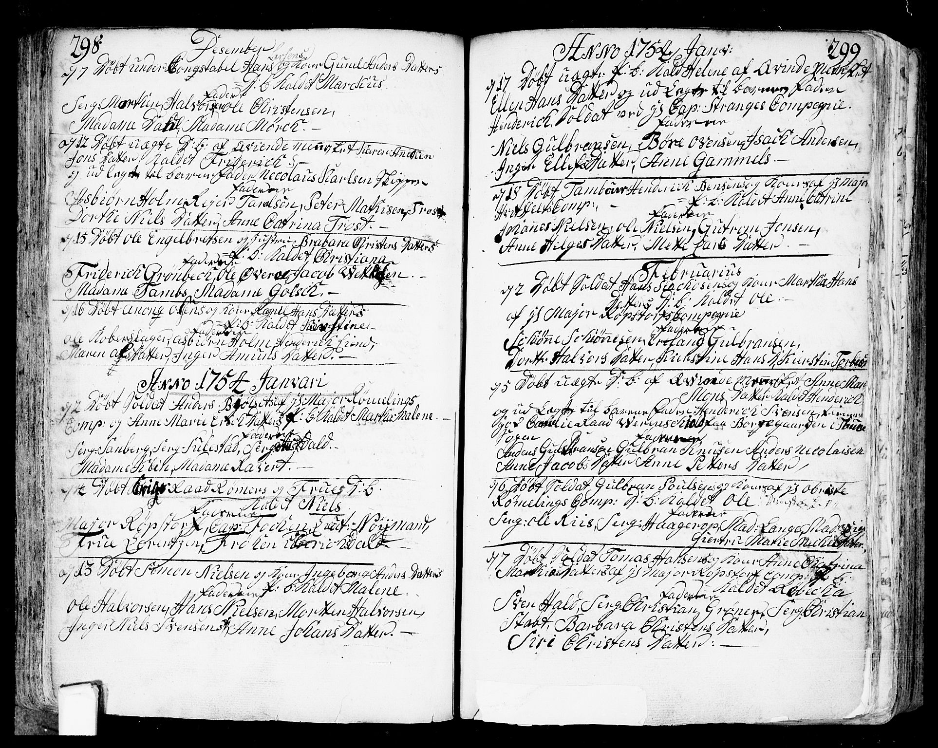 Fredrikstad prestekontor Kirkebøker, AV/SAO-A-11082/F/Fa/L0002: Parish register (official) no. 2, 1750-1804, p. 298-299