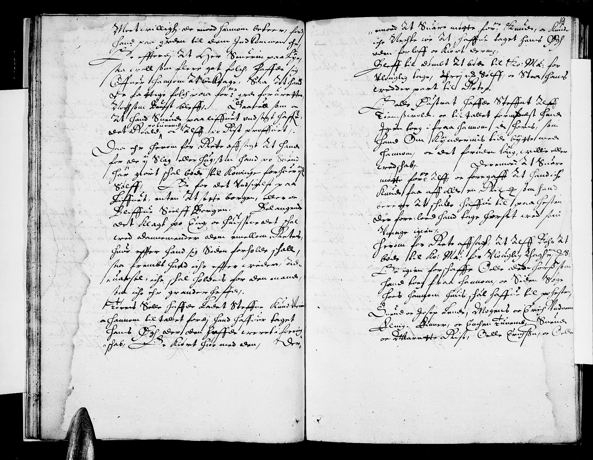 Jæren og Dalane sorenskriveri, AV/SAST-A-100306/3/30/30BA/L0012: TINGBOK, 1629-1631, p. 18b-19a