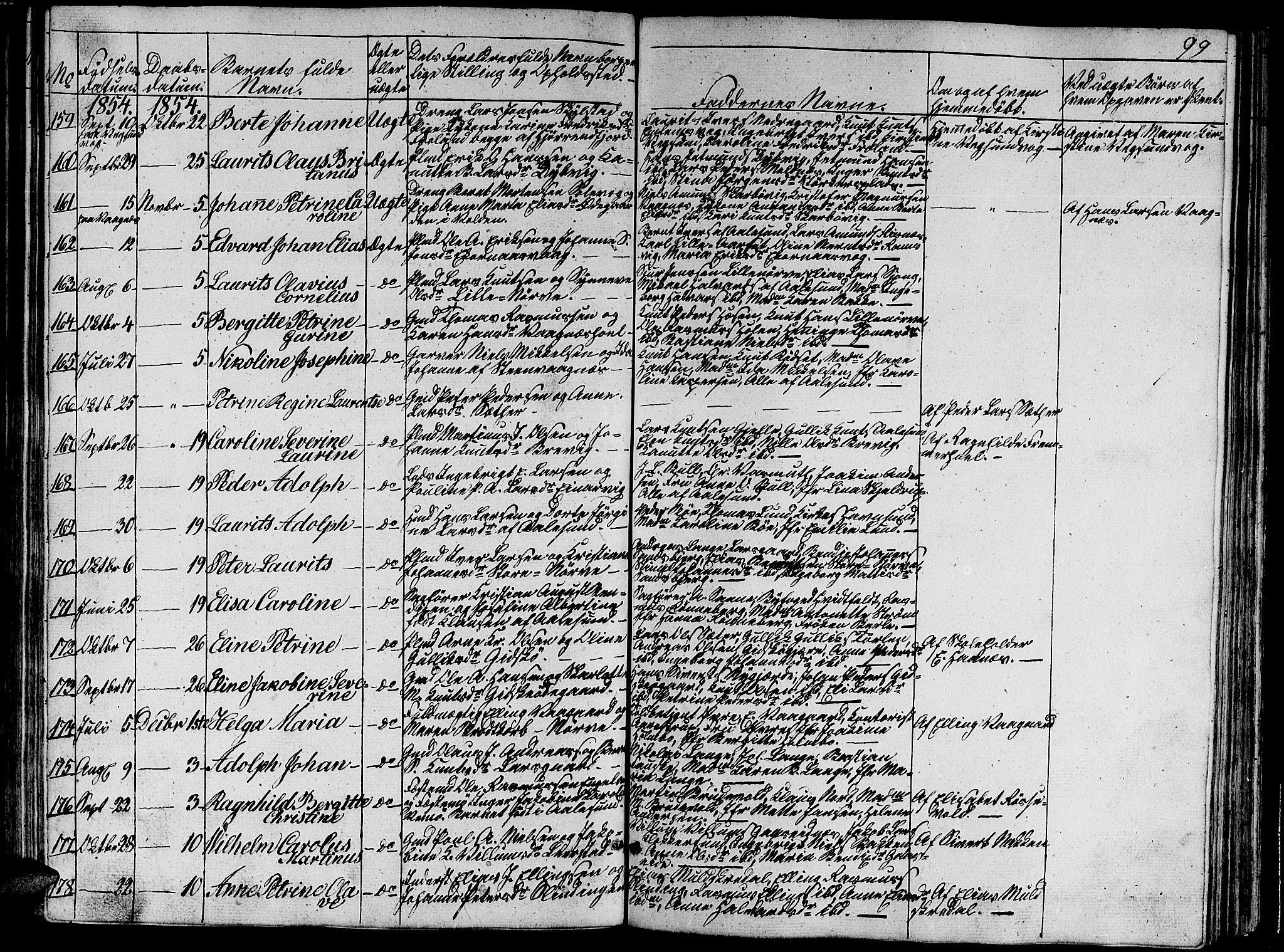 Ministerialprotokoller, klokkerbøker og fødselsregistre - Møre og Romsdal, AV/SAT-A-1454/528/L0426: Parish register (copy) no. 528C07, 1844-1854, p. 99