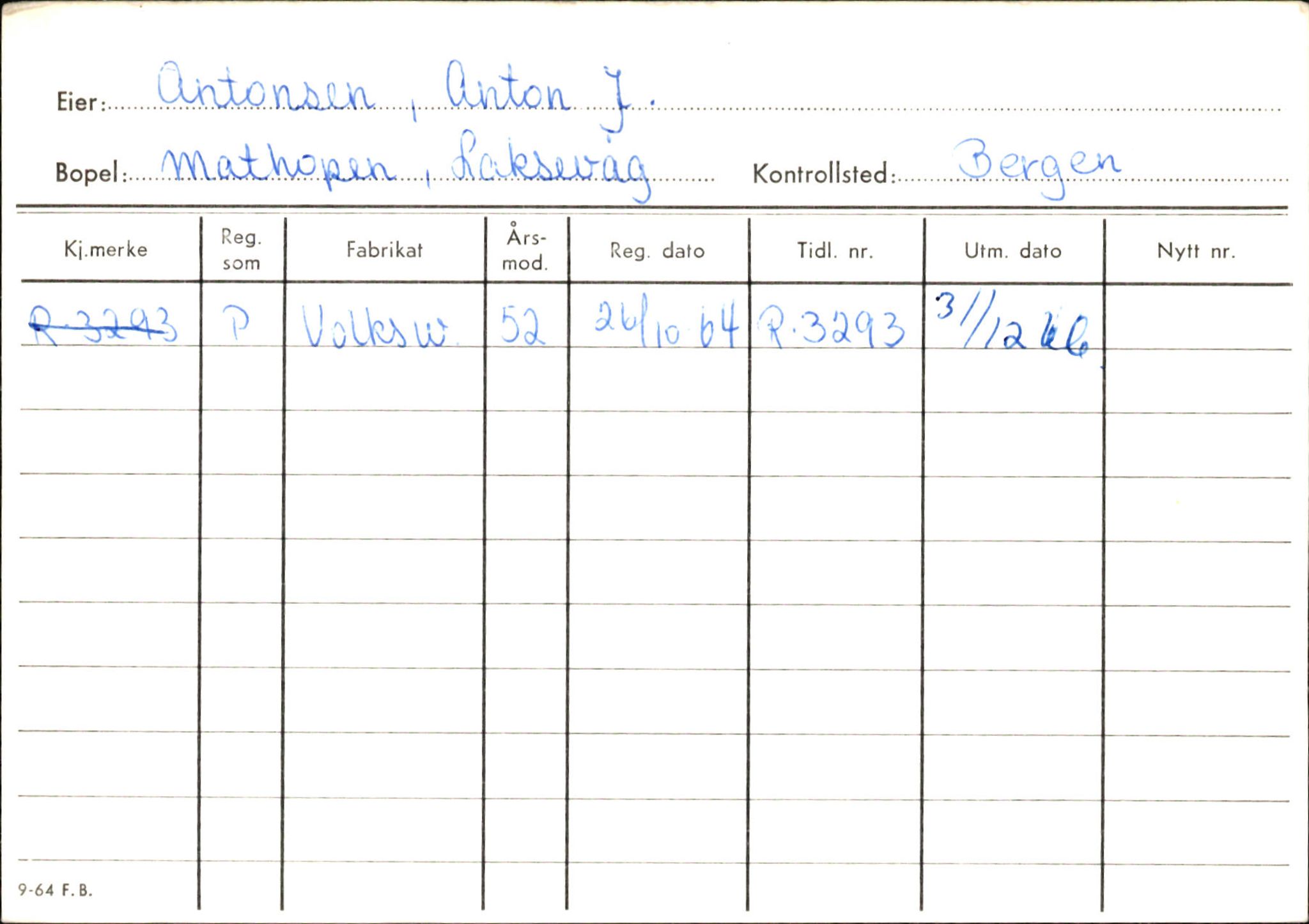 Statens vegvesen, Hordaland vegkontor, AV/SAB-A-5201/2/Ha/L0002: R-eierkort A, 1920-1971, p. 554