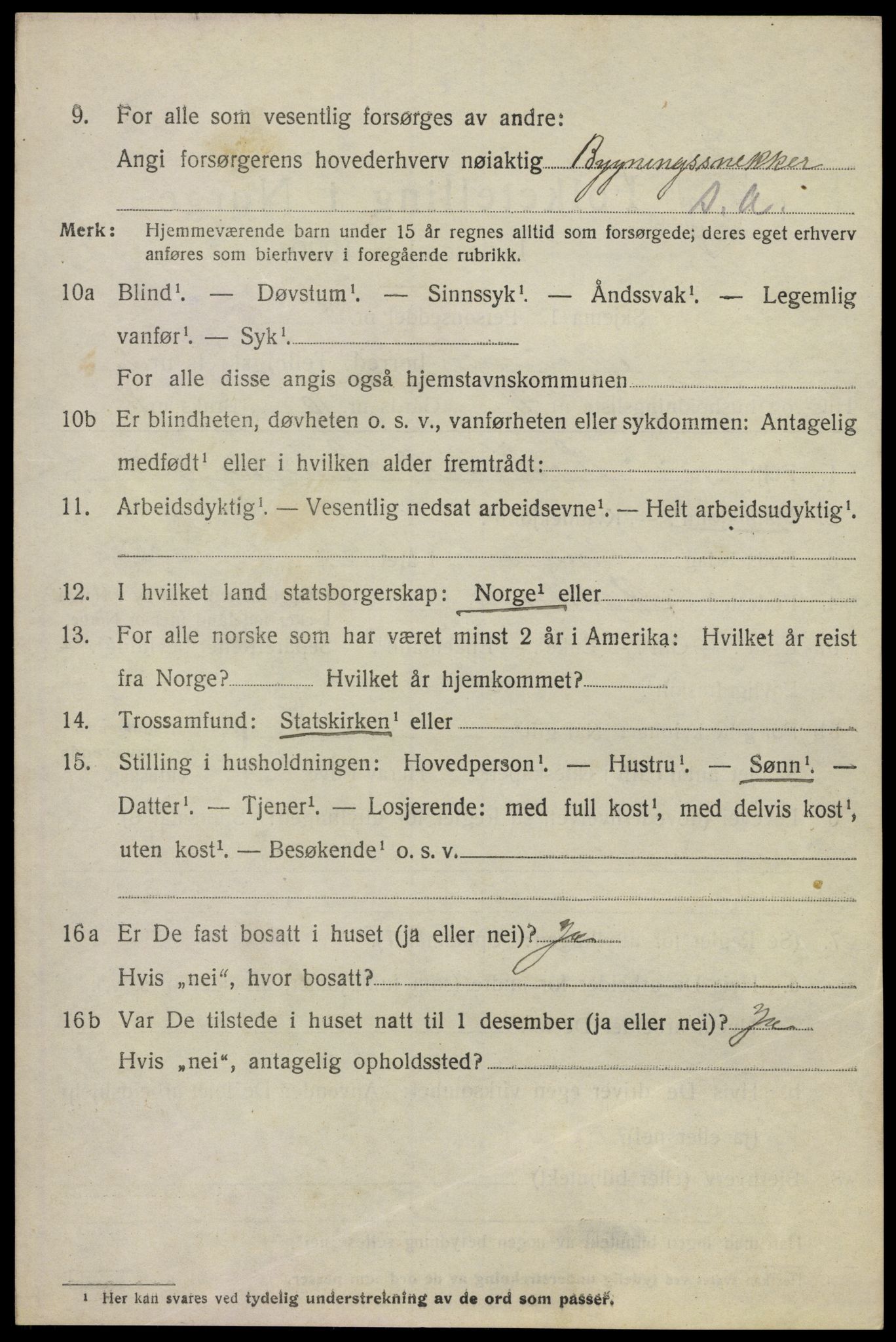 SAKO, 1920 census for Modum, 1920, p. 4670