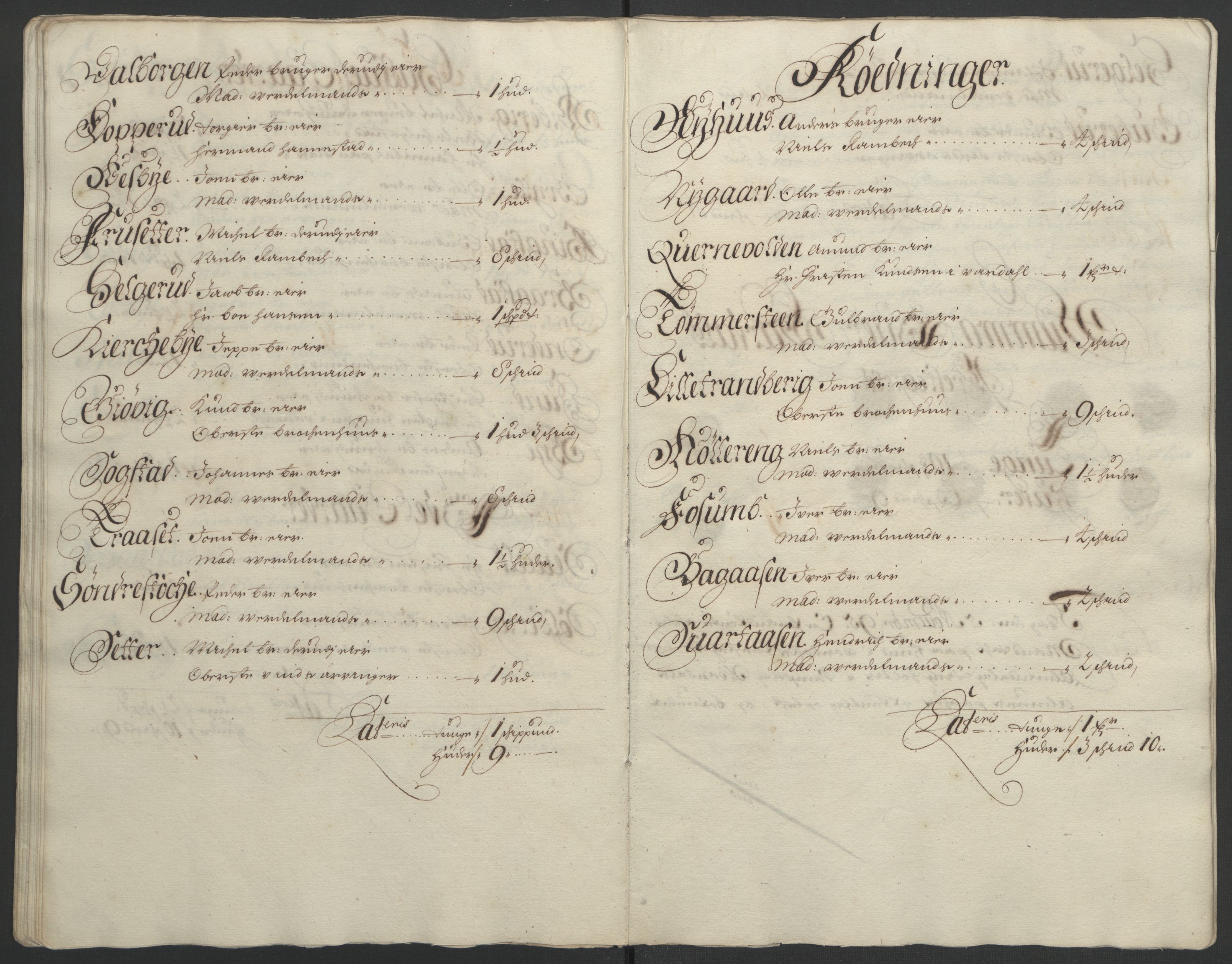 Rentekammeret inntil 1814, Reviderte regnskaper, Fogderegnskap, AV/RA-EA-4092/R18/L1293: Fogderegnskap Hadeland, Toten og Valdres, 1695, p. 92