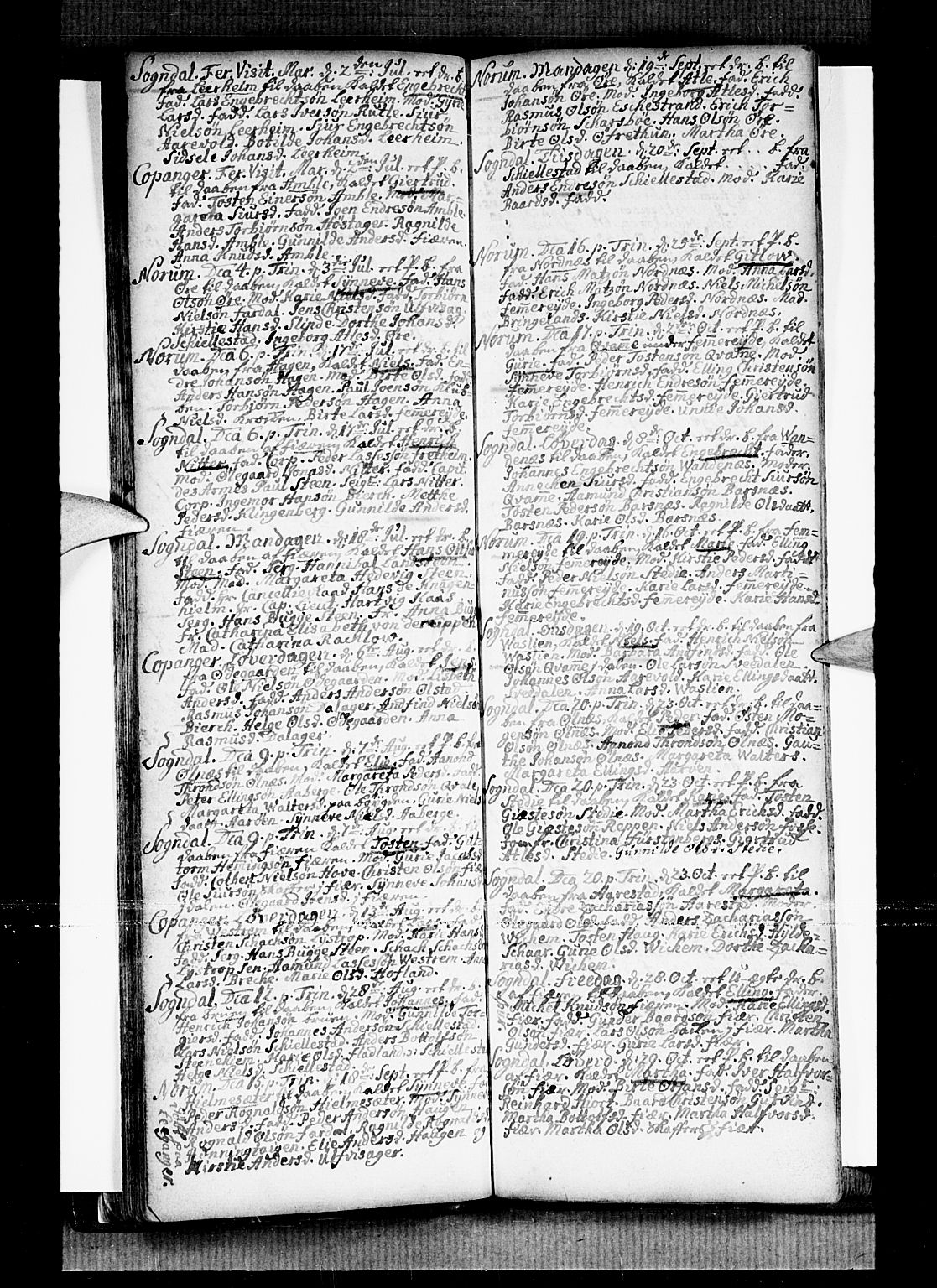 Sogndal sokneprestembete, AV/SAB-A-81301/H/Haa/Haaa/L0002: Parish register (official) no. A 2, 1725-1741, p. 41