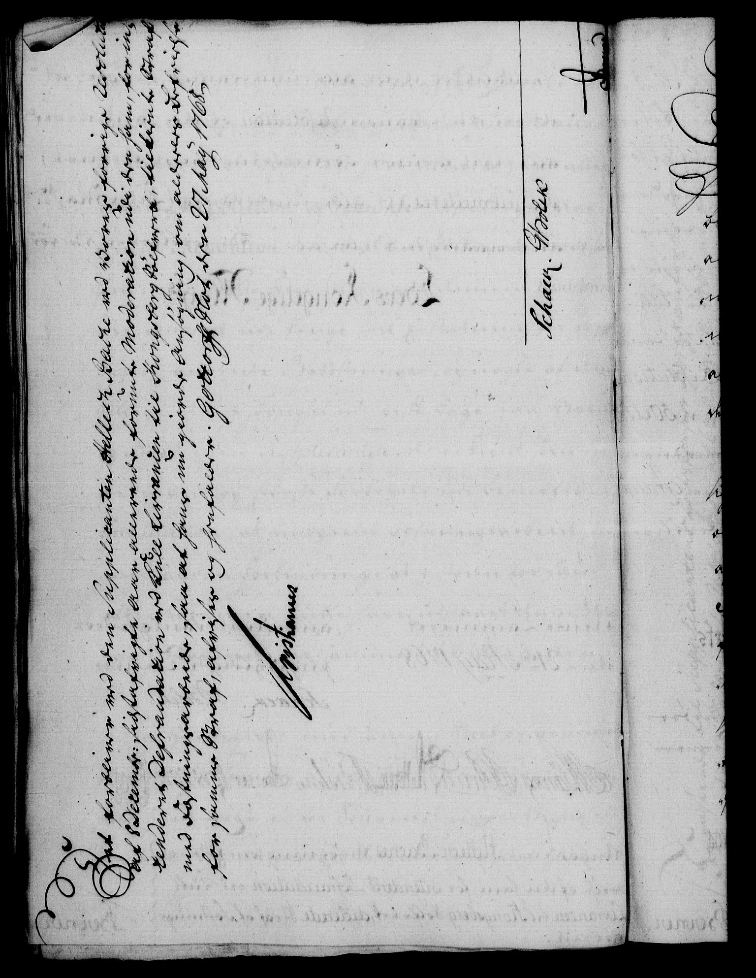 Rentekammeret, Kammerkanselliet, RA/EA-3111/G/Gf/Gfa/L0050: Norsk relasjons- og resolusjonsprotokoll (merket RK 52.50), 1768, p. 202