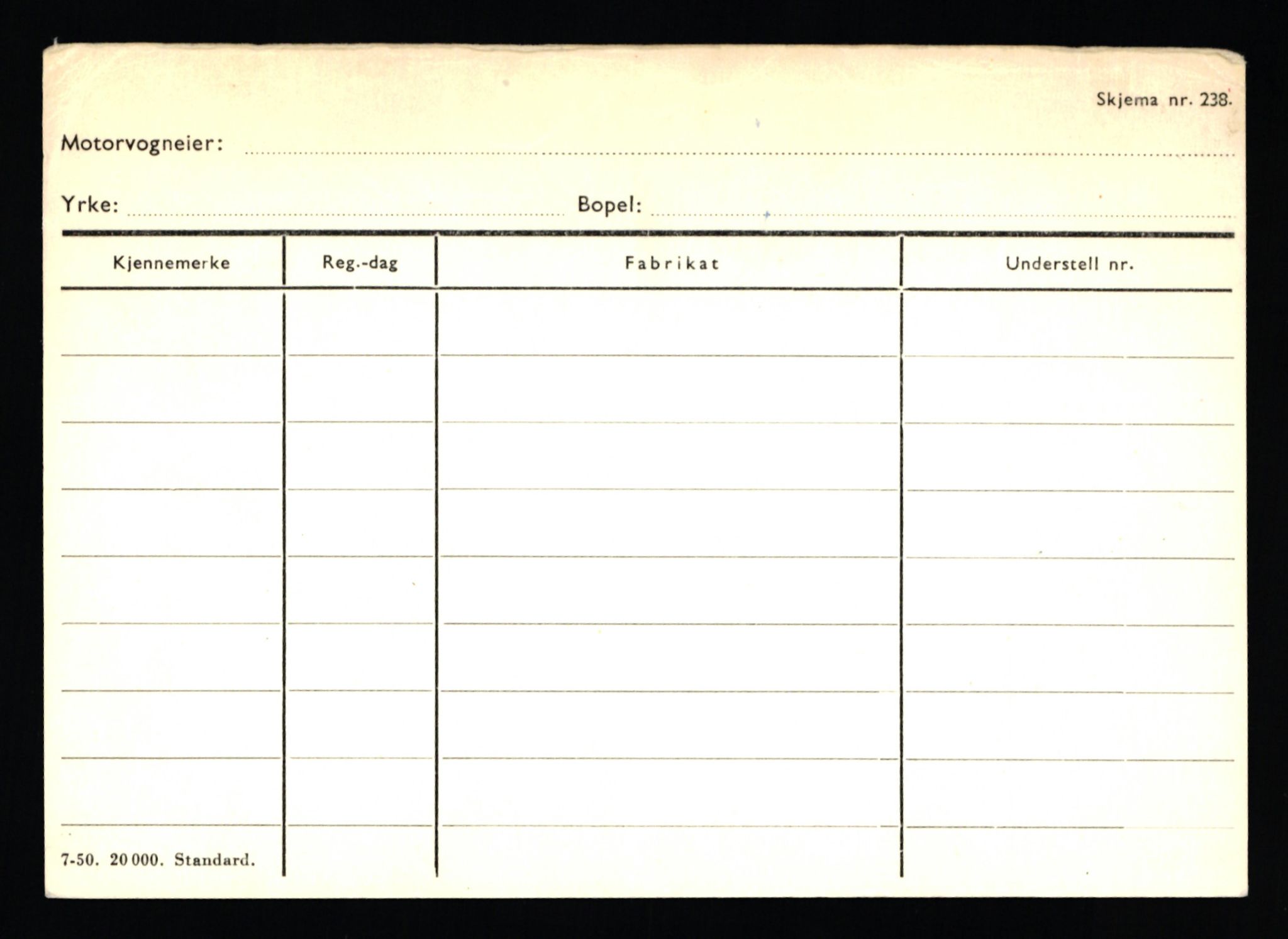 Stavanger trafikkstasjon, SAST/A-101942/0/H/L0025: Meling - Mygland, 1930-1971, p. 2474