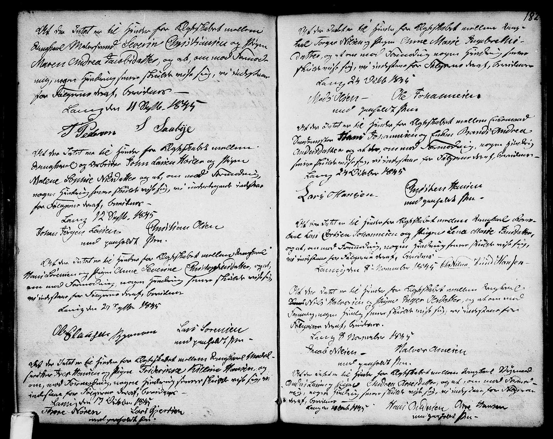 Larvik kirkebøker, SAKO/A-352/G/Ga/L0001: Parish register (copy) no. I 1, 1785-1807, p. 182