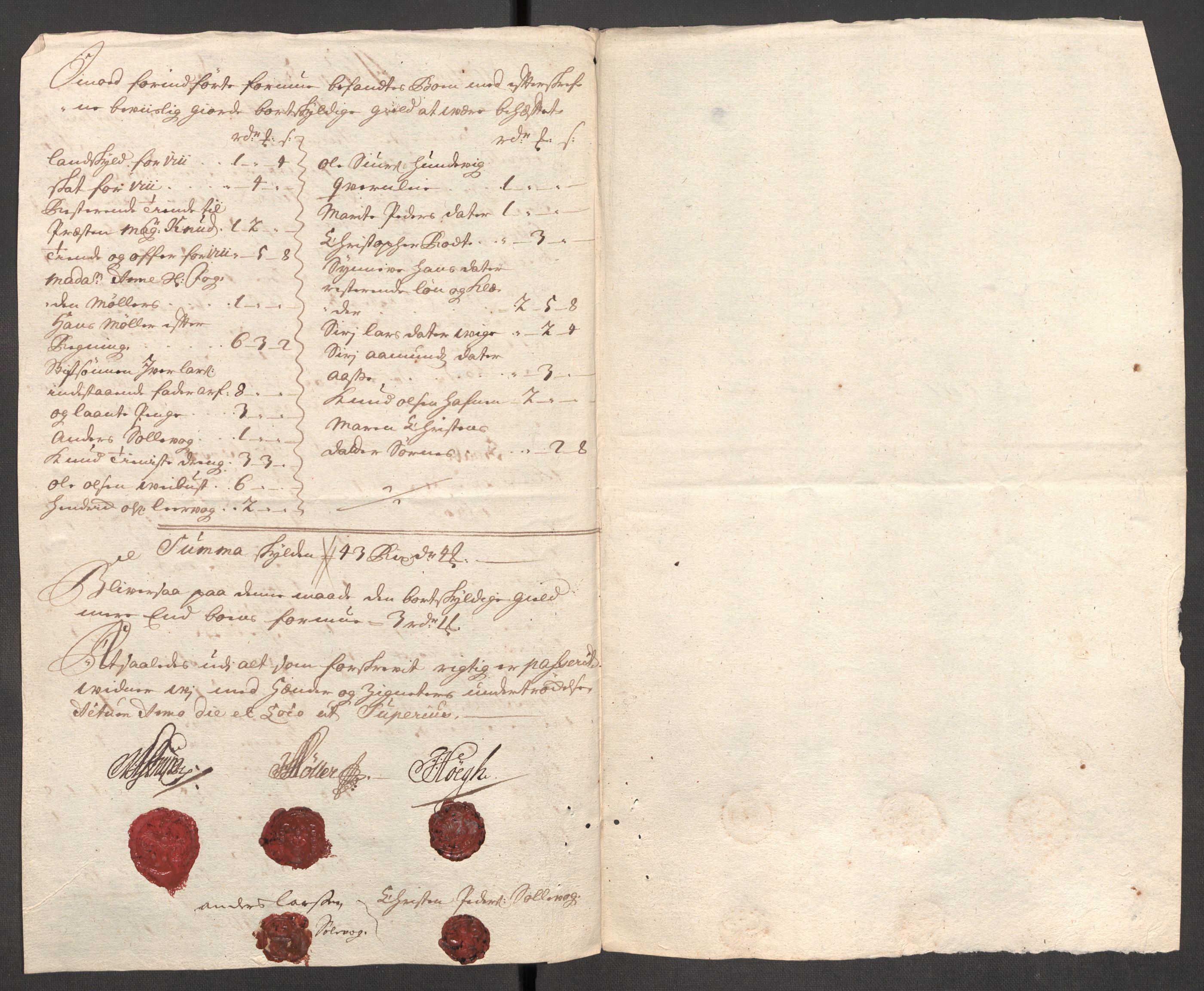 Rentekammeret inntil 1814, Reviderte regnskaper, Fogderegnskap, RA/EA-4092/R54/L3564: Fogderegnskap Sunnmøre, 1711, p. 120