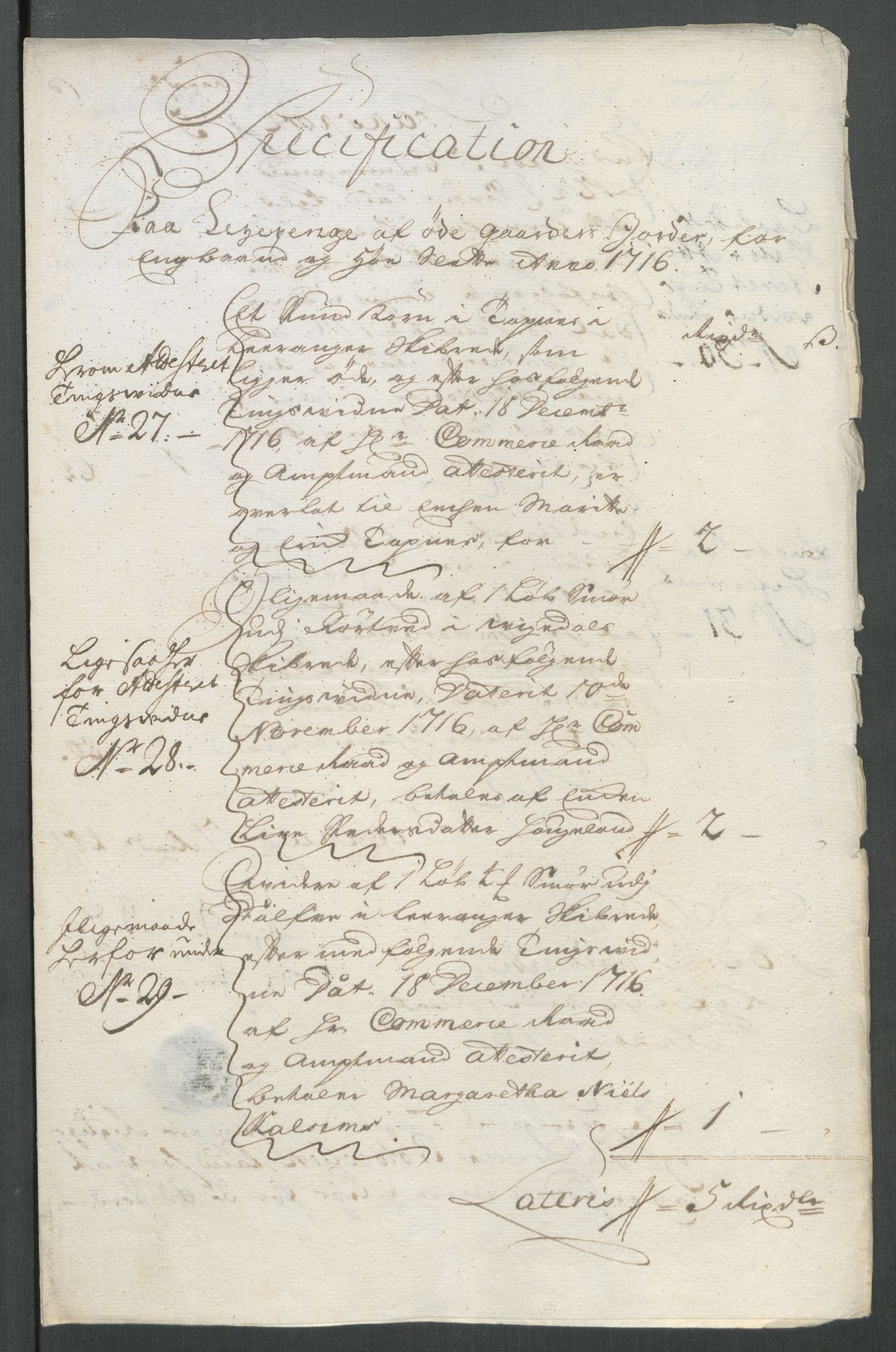 Rentekammeret inntil 1814, Reviderte regnskaper, Fogderegnskap, RA/EA-4092/R47/L2869: Fogderegnskap Ryfylke, 1716, p. 216