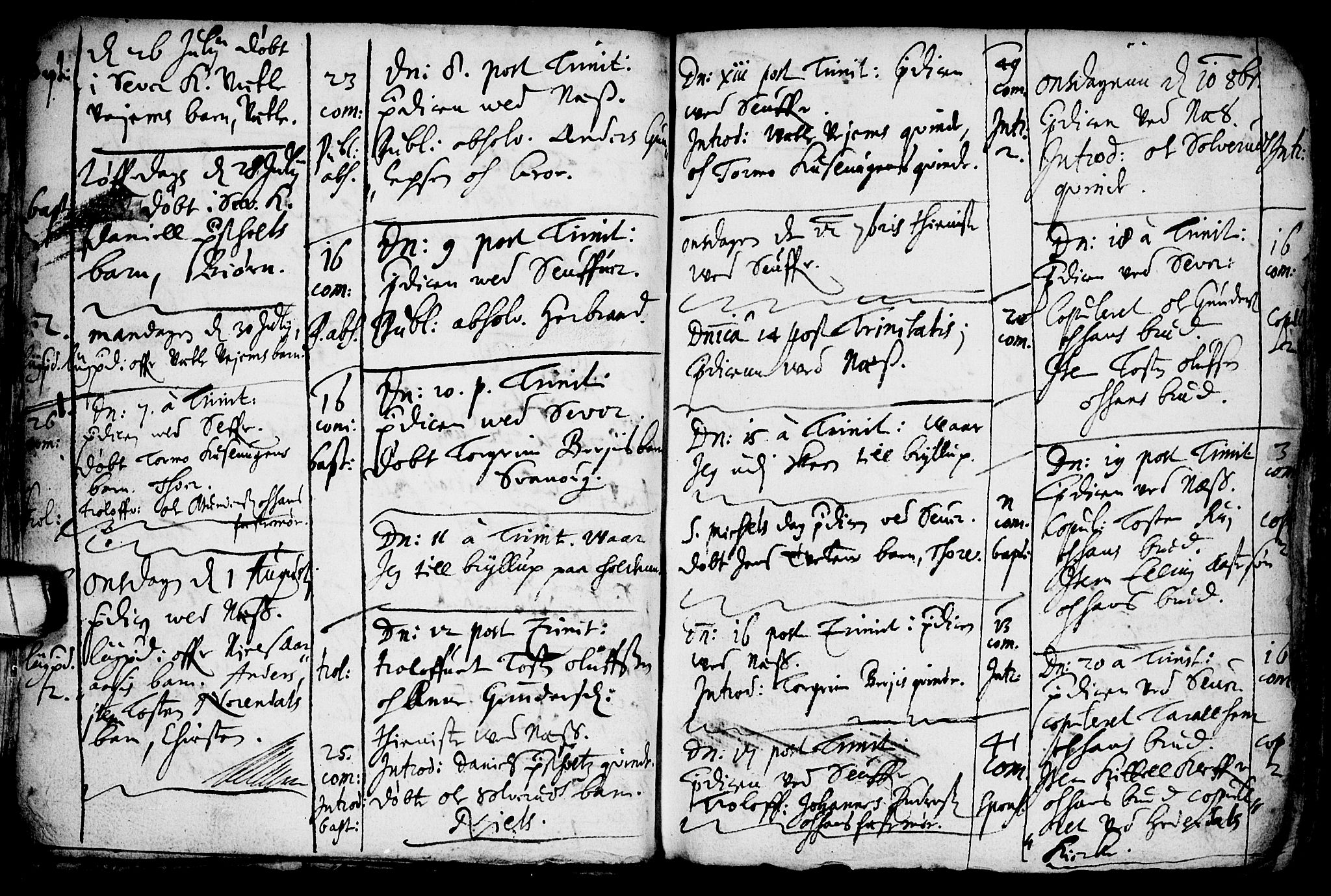 Sauherad kirkebøker, AV/SAKO-A-298/F/Fa/L0001: Parish register (official) no. I 1, 1649-1681