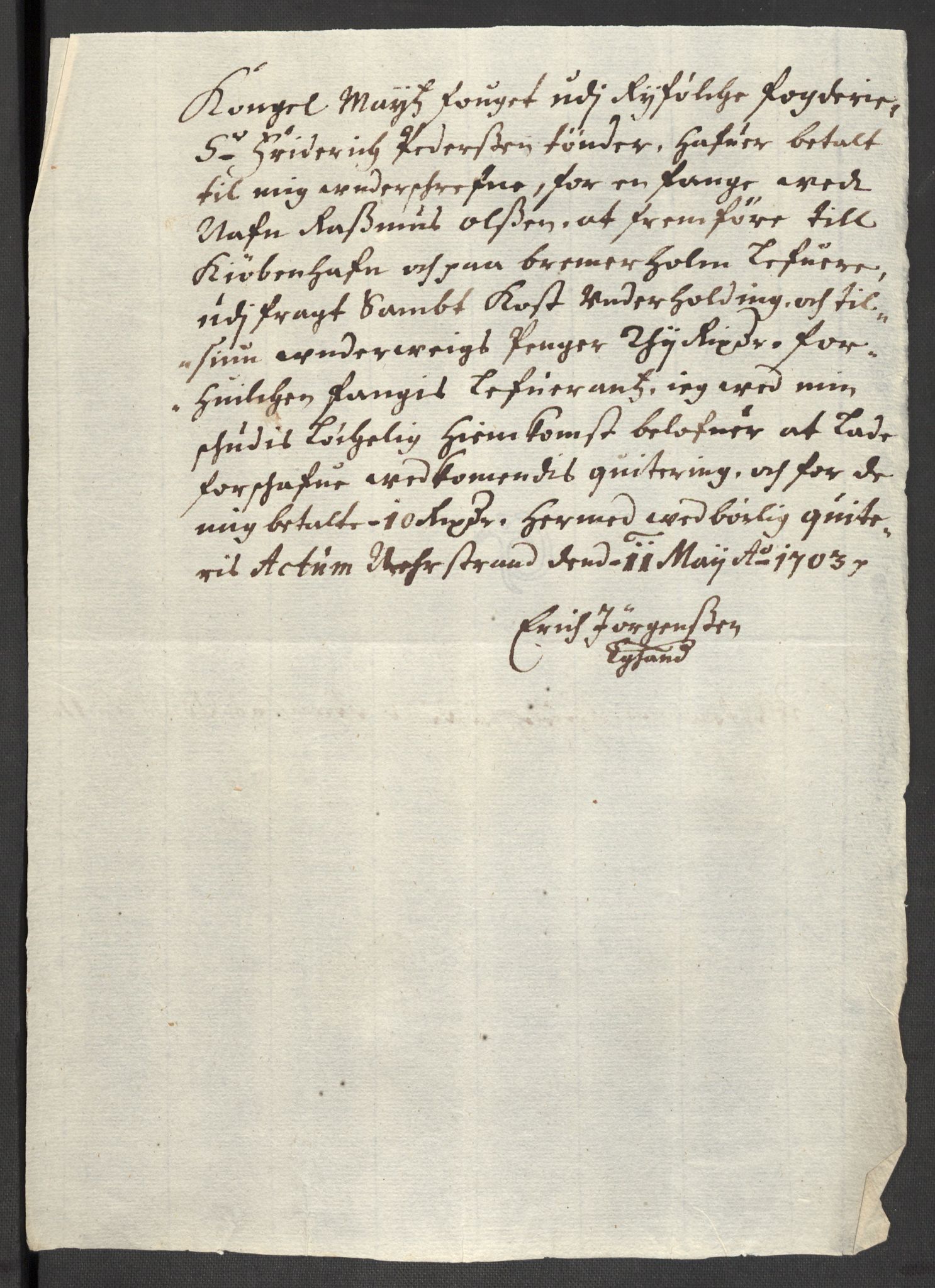 Rentekammeret inntil 1814, Reviderte regnskaper, Fogderegnskap, AV/RA-EA-4092/R47/L2860: Fogderegnskap Ryfylke, 1703-1705, p. 101