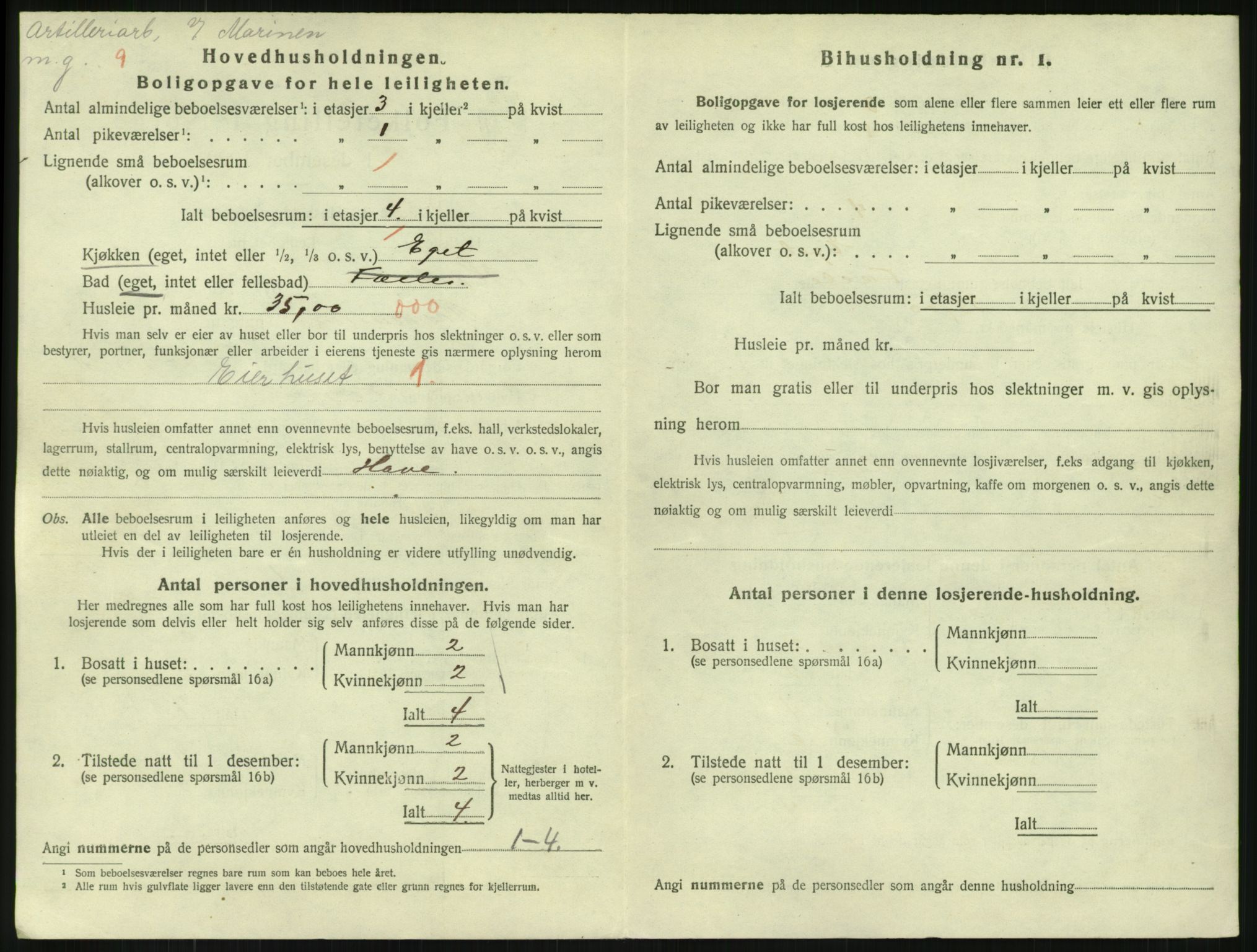 SAKO, 1920 census for Horten, 1920, p. 7192