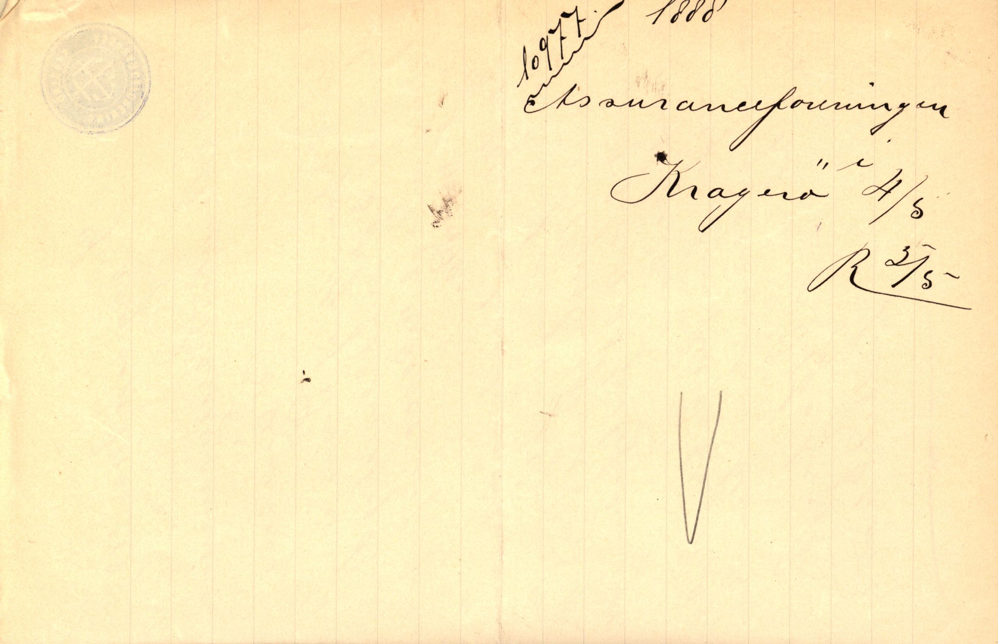 Pa 63 - Østlandske skibsassuranceforening, VEMU/A-1079/G/Ga/L0021/0005: Havaridokumenter / Haabet, Louise, Kvik, Libra, Kongsek, Ispilen, 1888, p. 60
