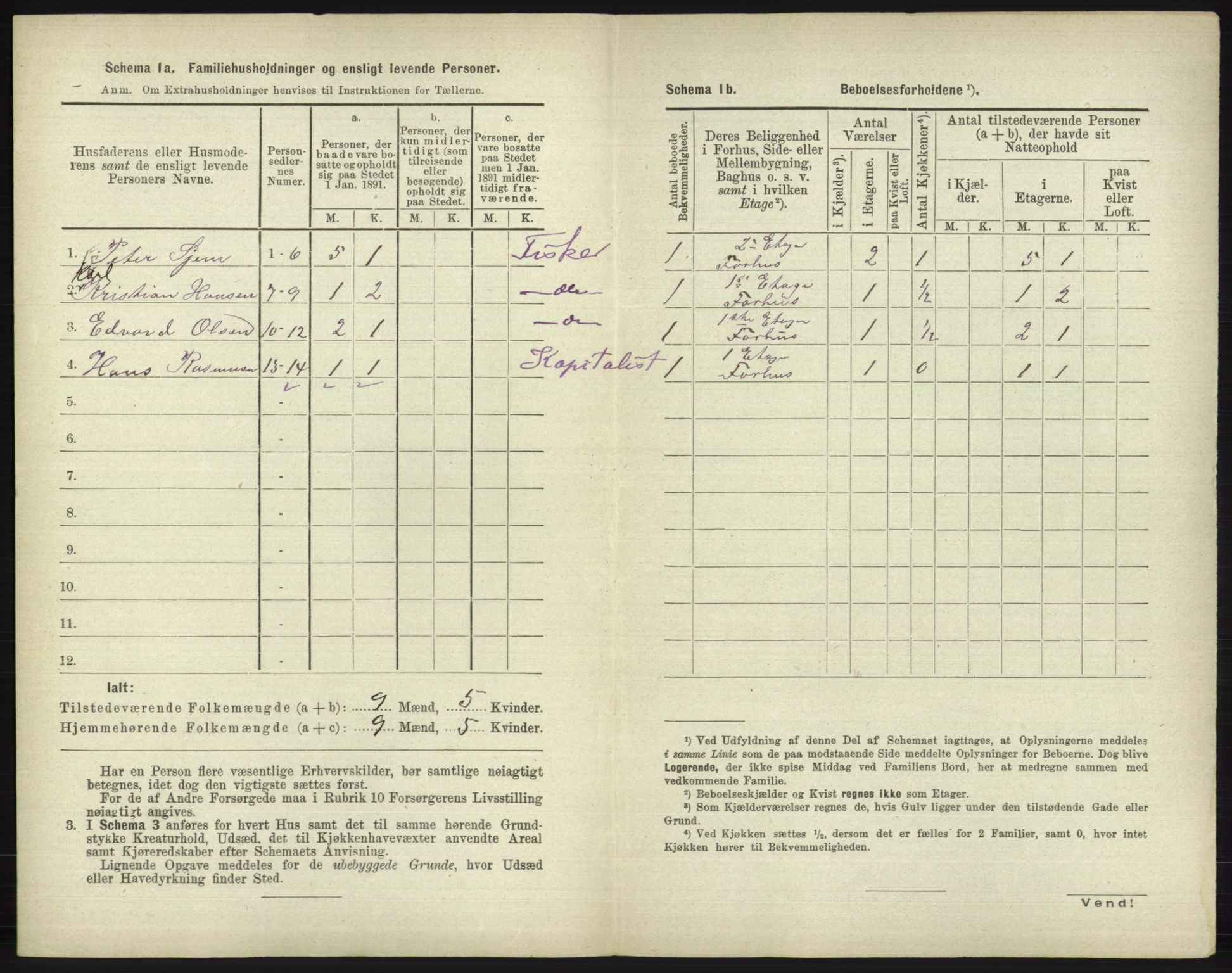 RA, 1891 census for 1804 Bodø, 1891, p. 871