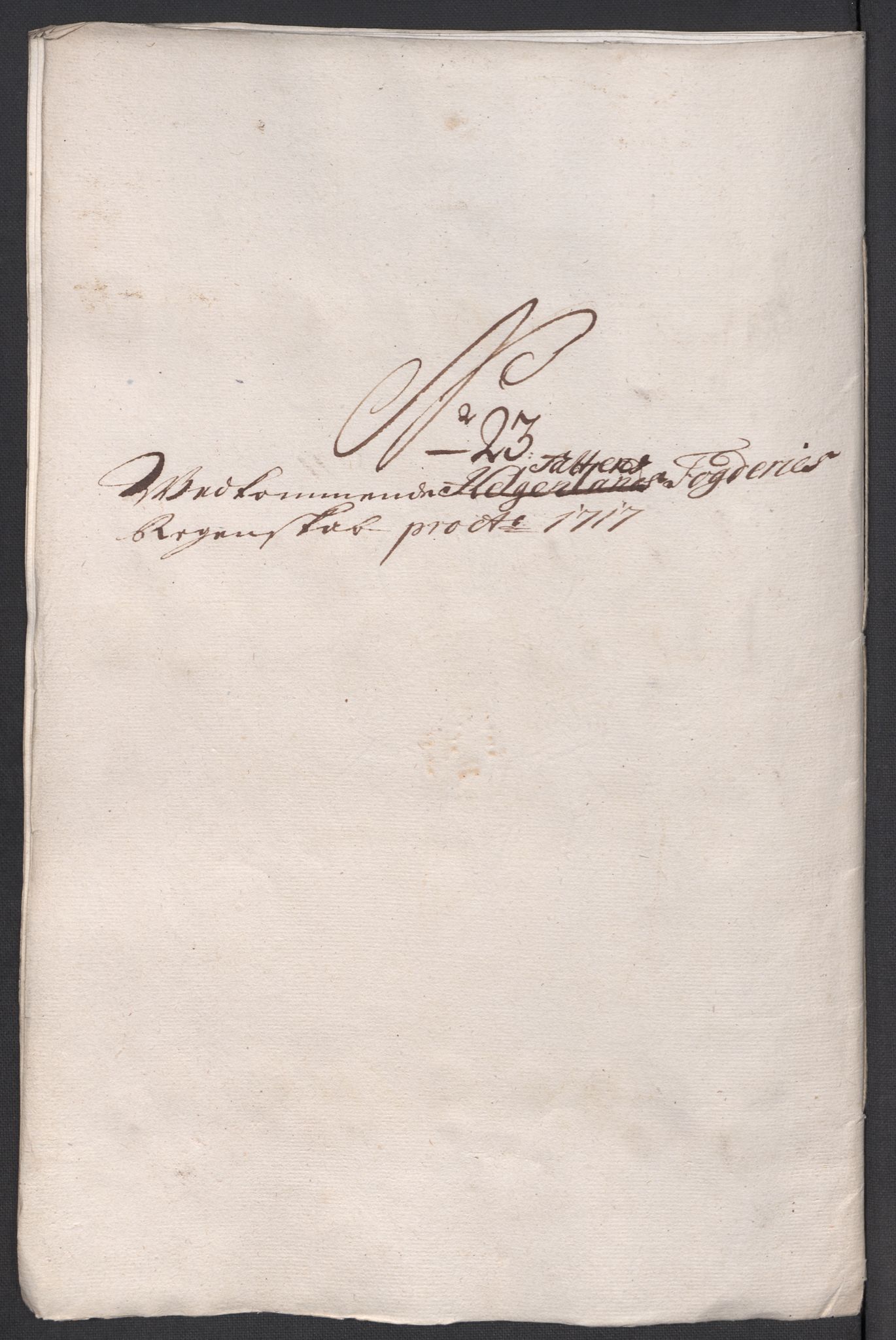 Rentekammeret inntil 1814, Reviderte regnskaper, Fogderegnskap, RA/EA-4092/R66/L4587: Fogderegnskap Salten, 1717, p. 144