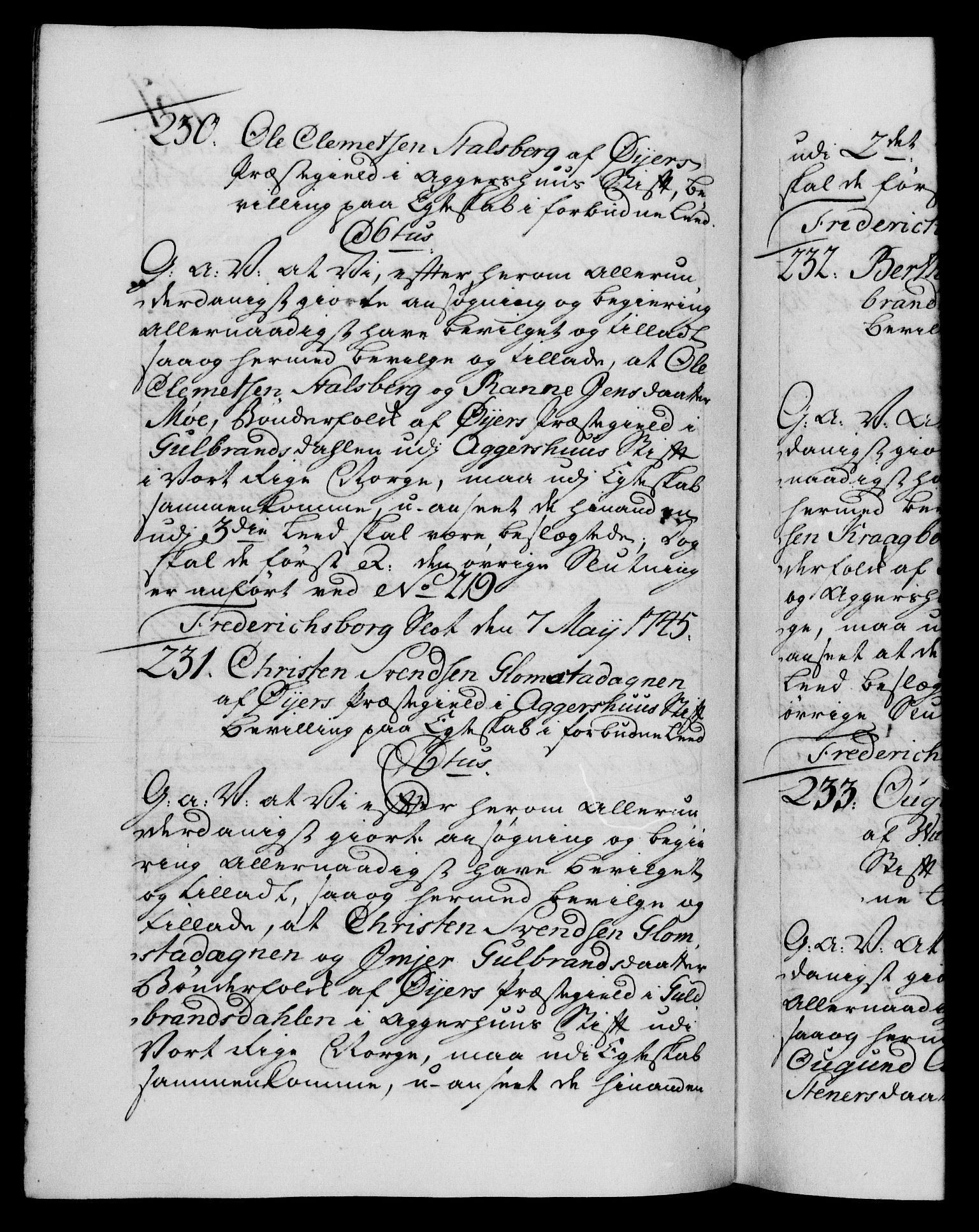 Danske Kanselli 1572-1799, AV/RA-EA-3023/F/Fc/Fca/Fcaa/L0034: Norske registre, 1745-1746, p. 151b