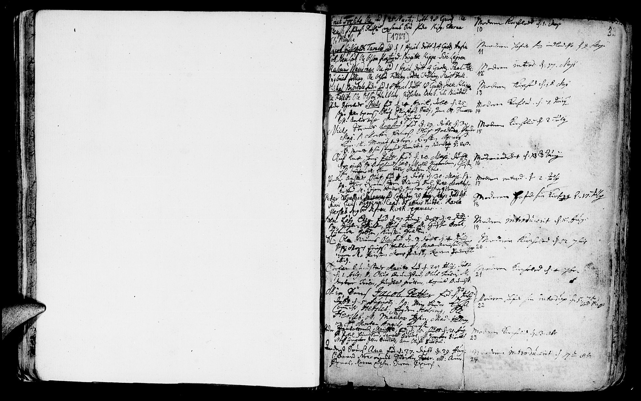 Ministerialprotokoller, klokkerbøker og fødselsregistre - Nord-Trøndelag, SAT/A-1458/746/L0439: Parish register (official) no. 746A01, 1688-1759, p. 33