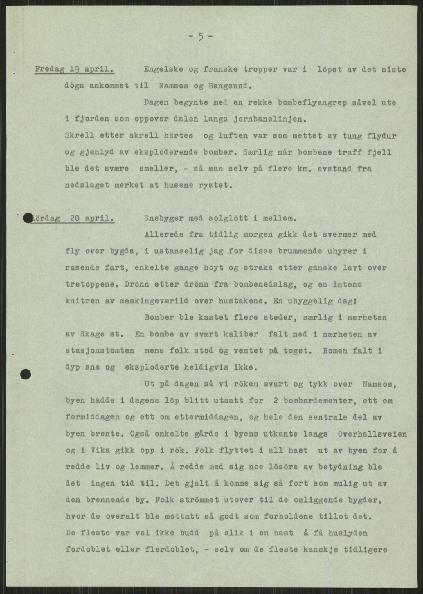 Forsvaret, Forsvarets krigshistoriske avdeling, AV/RA-RAFA-2017/Y/Ya/L0016: II-C-11-31 - Fylkesmenn.  Rapporter om krigsbegivenhetene 1940., 1940, p. 540