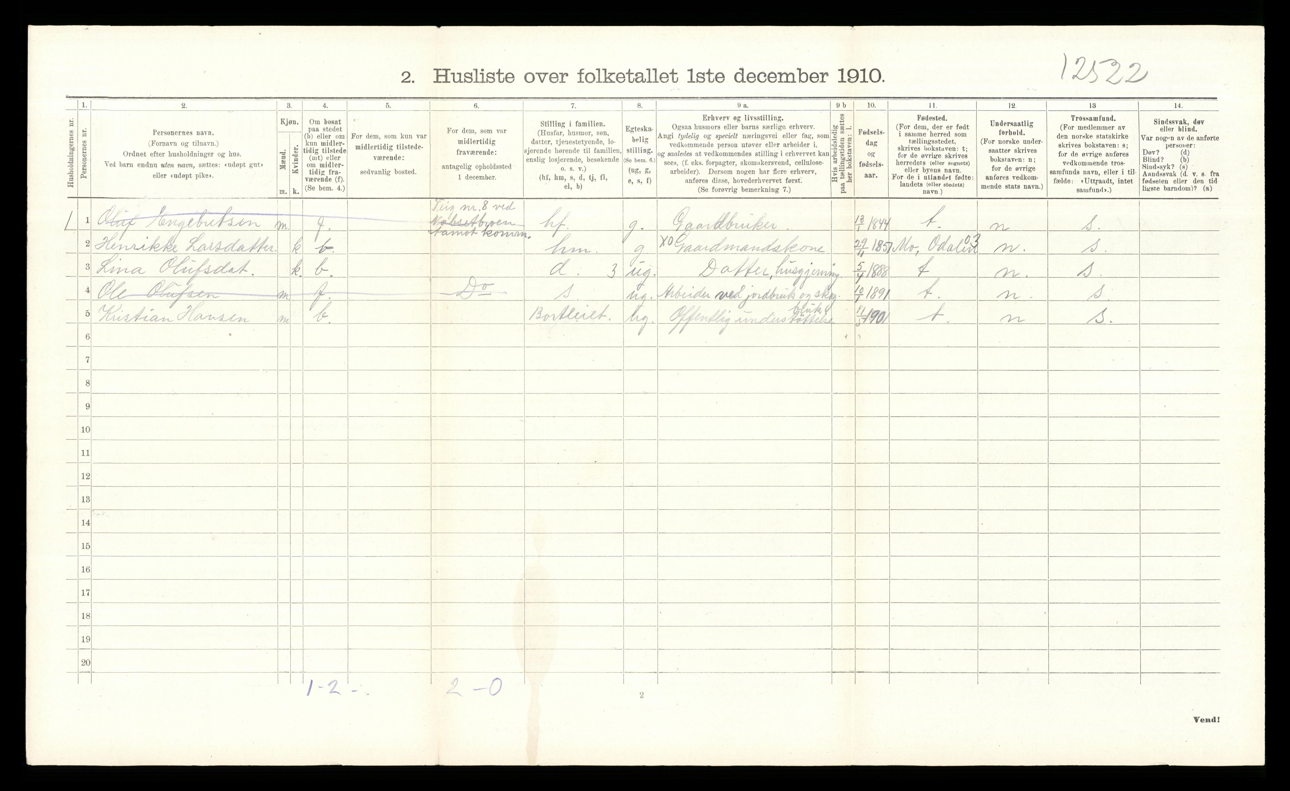 RA, 1910 census for Åmot, 1910, p. 1028