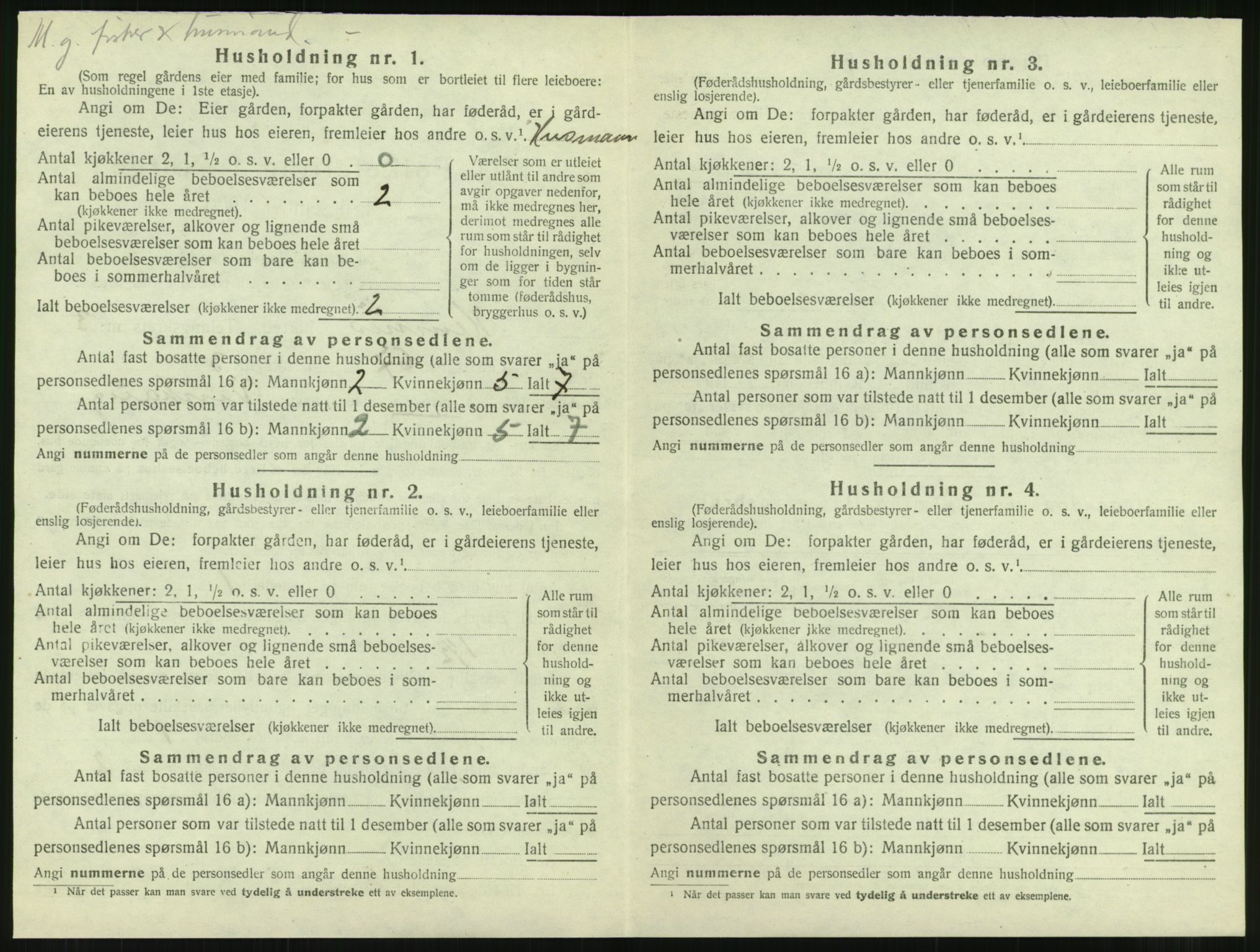 SAT, 1920 census for Hemnes, 1920, p. 619