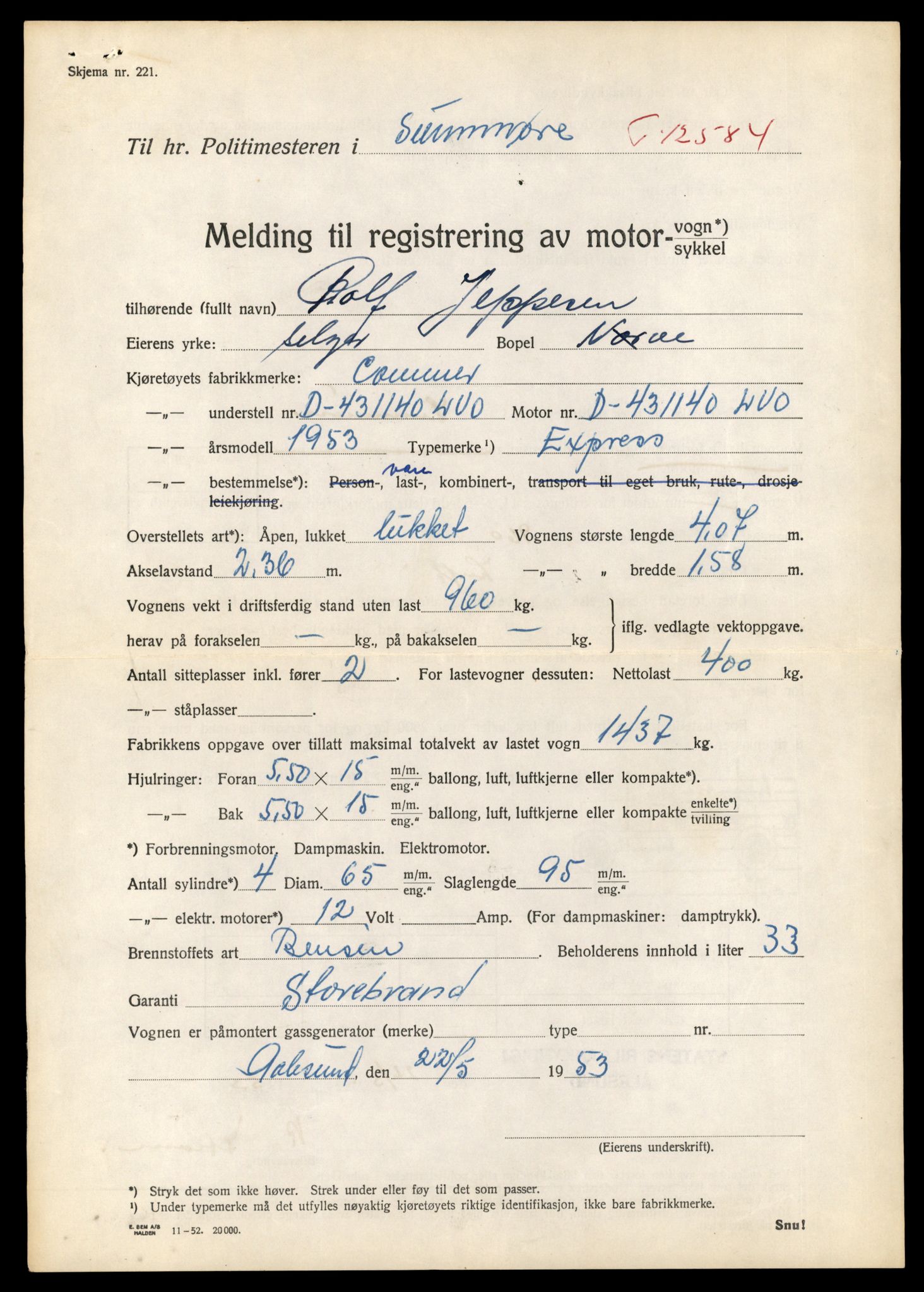 Møre og Romsdal vegkontor - Ålesund trafikkstasjon, AV/SAT-A-4099/F/Fe/L0034: Registreringskort for kjøretøy T 12500 - T 12652, 1927-1998, p. 1628