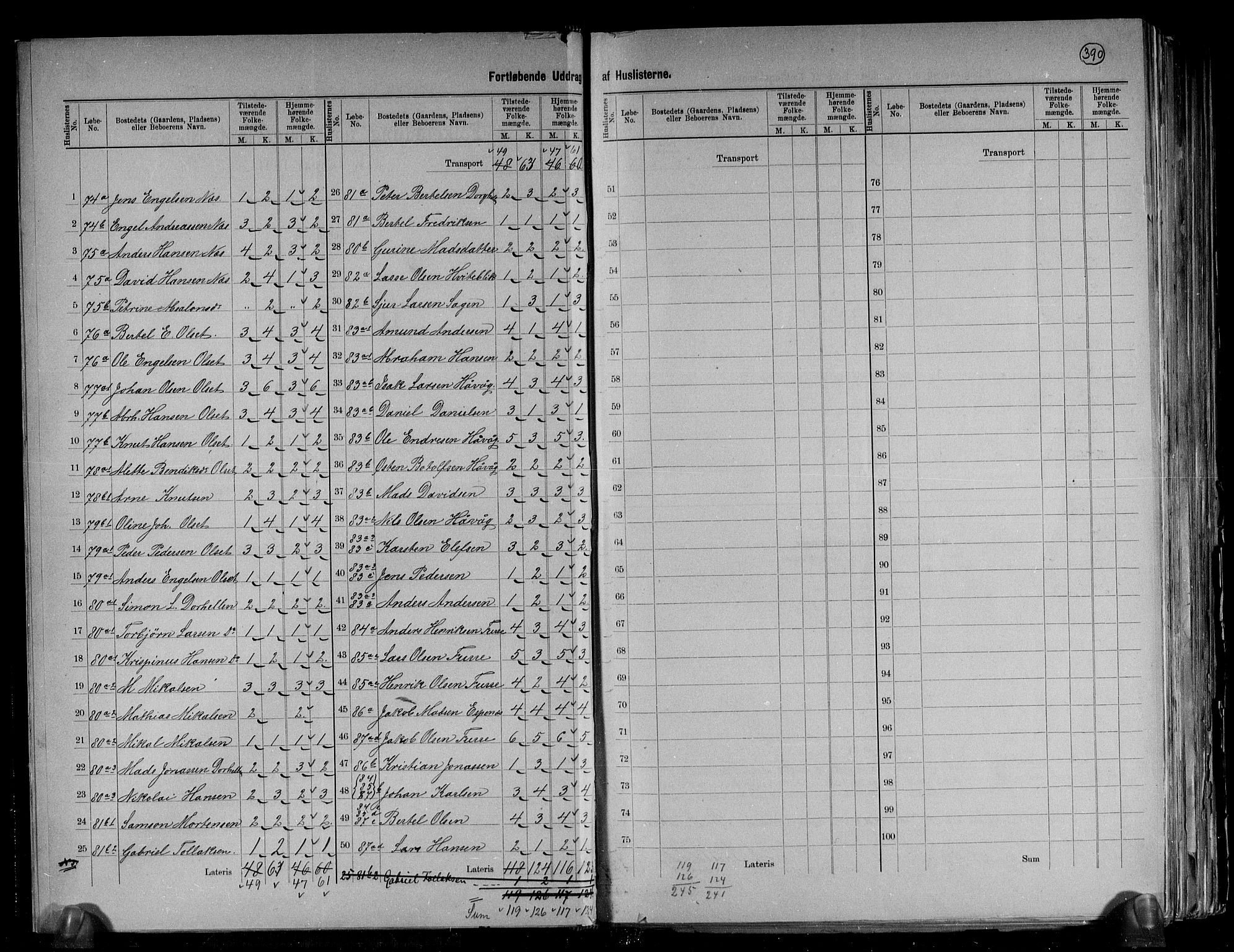 RA, 1891 census for 1428 Askvoll, 1891, p. 12