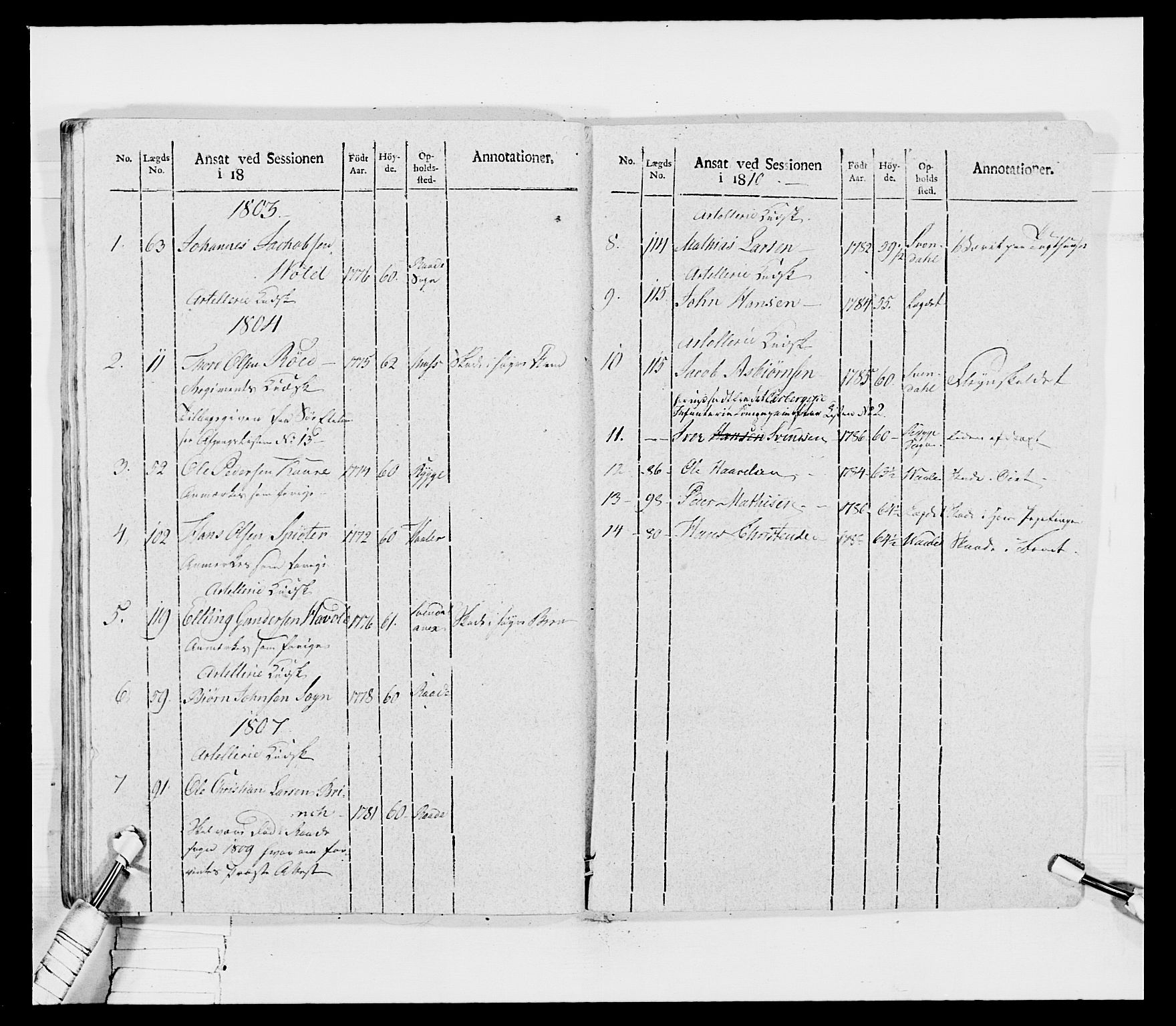 Generalitets- og kommissariatskollegiet, Det kongelige norske kommissariatskollegium, AV/RA-EA-5420/E/Eh/L0030b: Sønnafjelske gevorbne infanteriregiment, 1810, p. 491