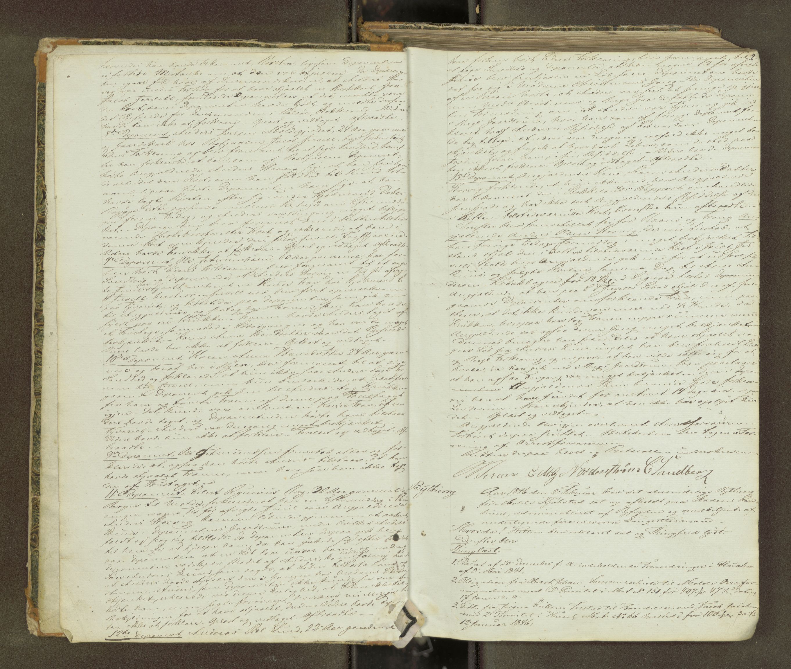 Molde byfogd, AV/SAT-A-0025/1/1A/L0005: Justisprotokoll, 1846-1849, p. 1b-2a